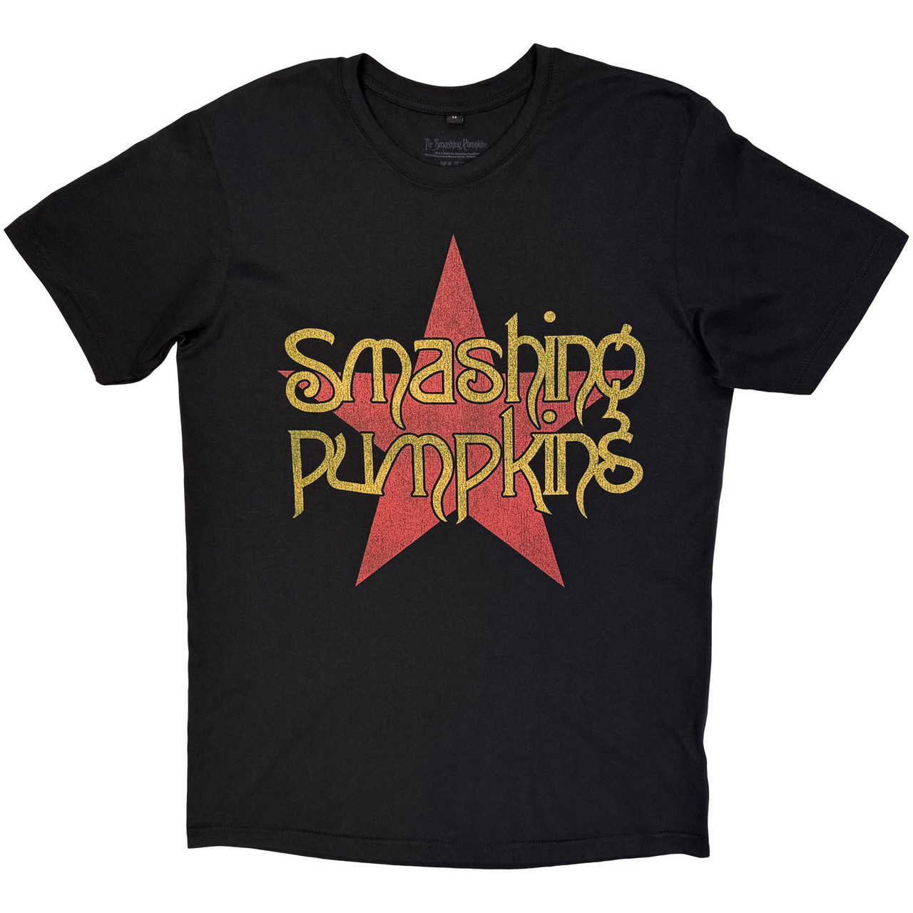 The Smashing Pumpkins 'Rock Invasion' (Black) Carbon T-Shirt