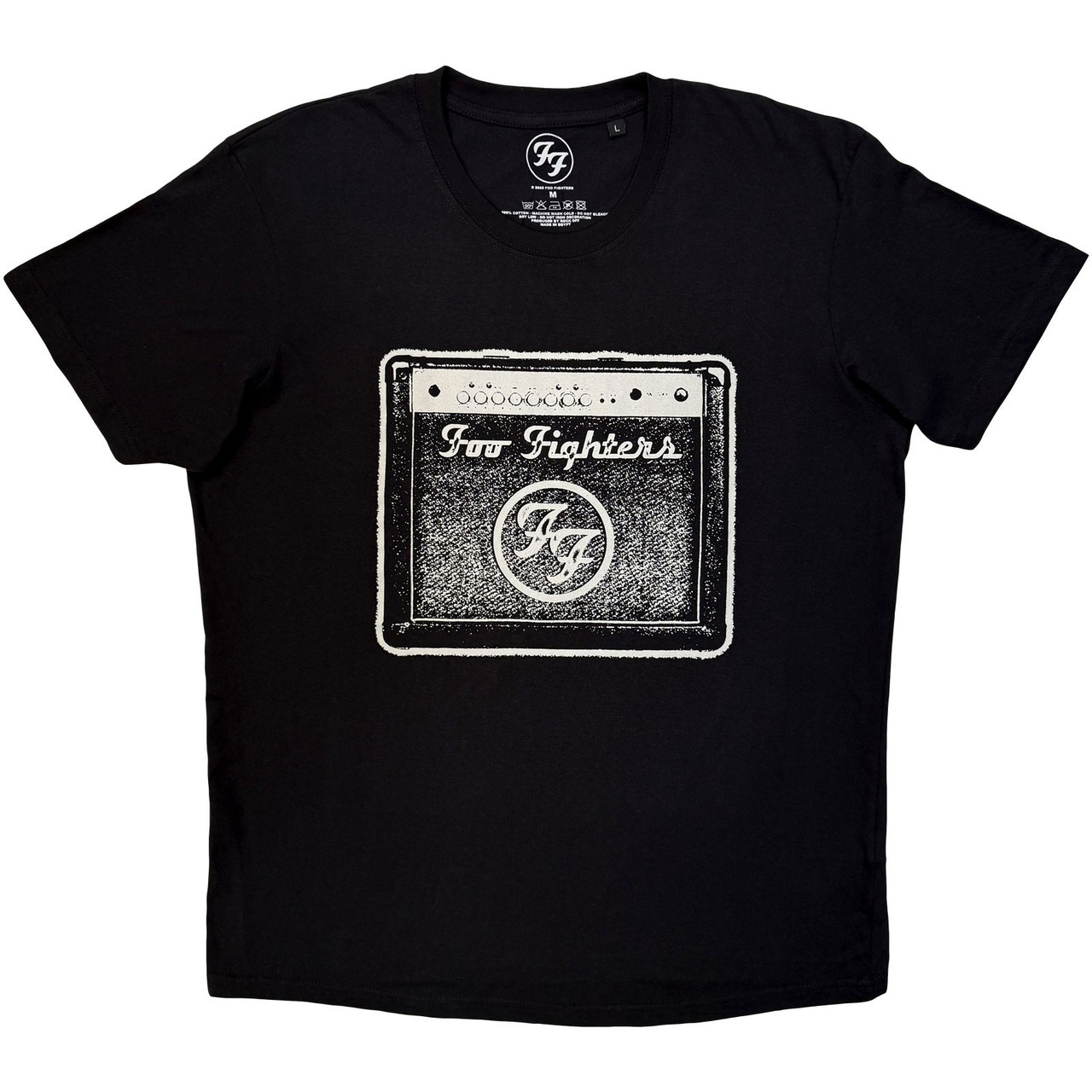 Foo Fighters 'Amp' (Black) Carbon T-Shirt