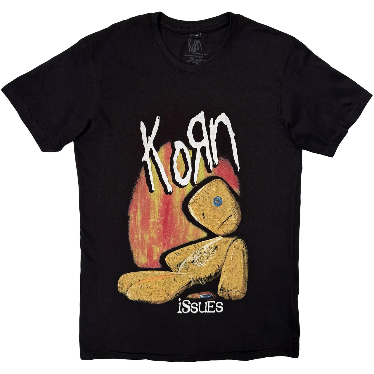 Korn 'Issues' (Black) Carbon T-Shirt