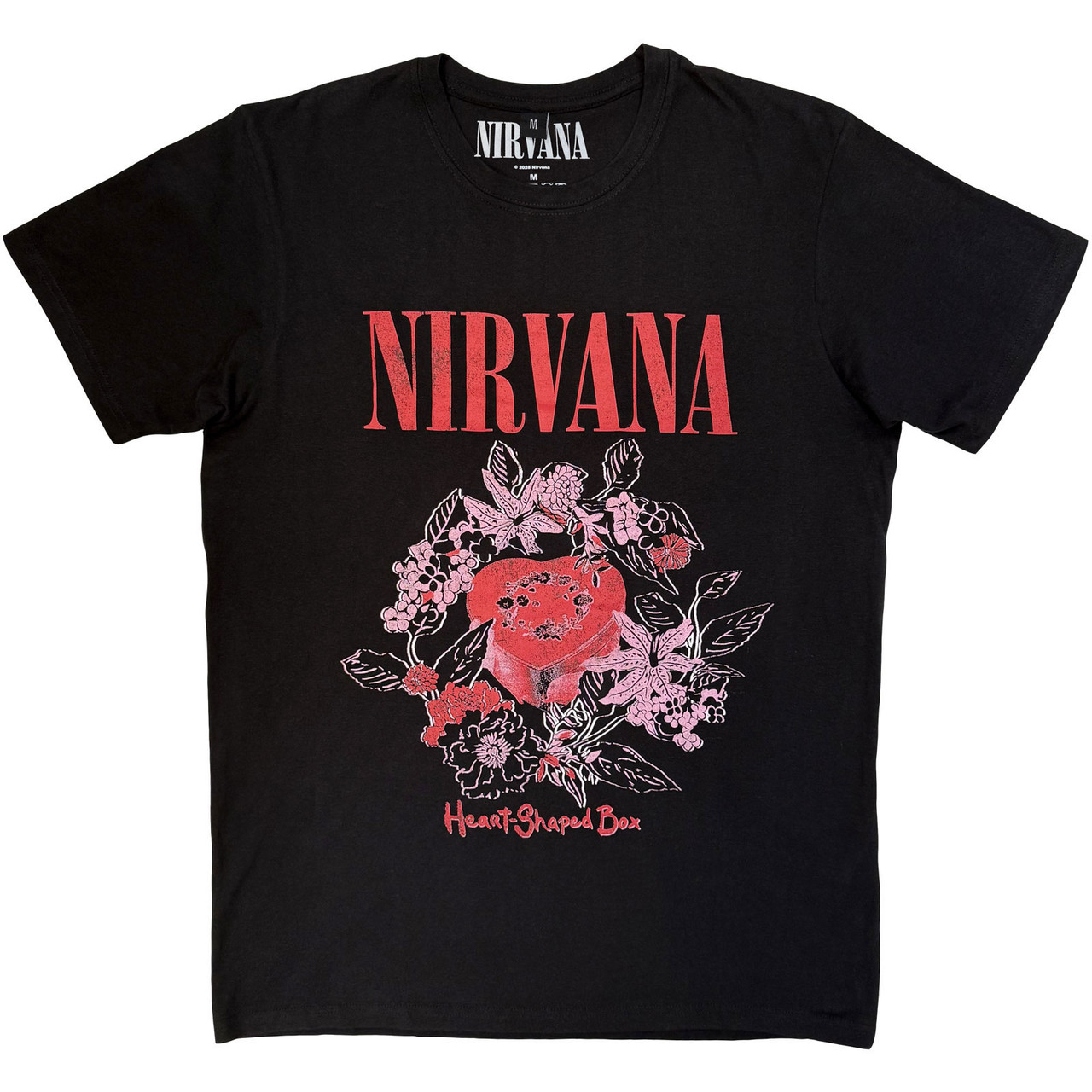 matta heart print medium 180x50　NIRVANA Nirvana 'Heart Shaped Box' T-Shirt - XL – The Holy Grail