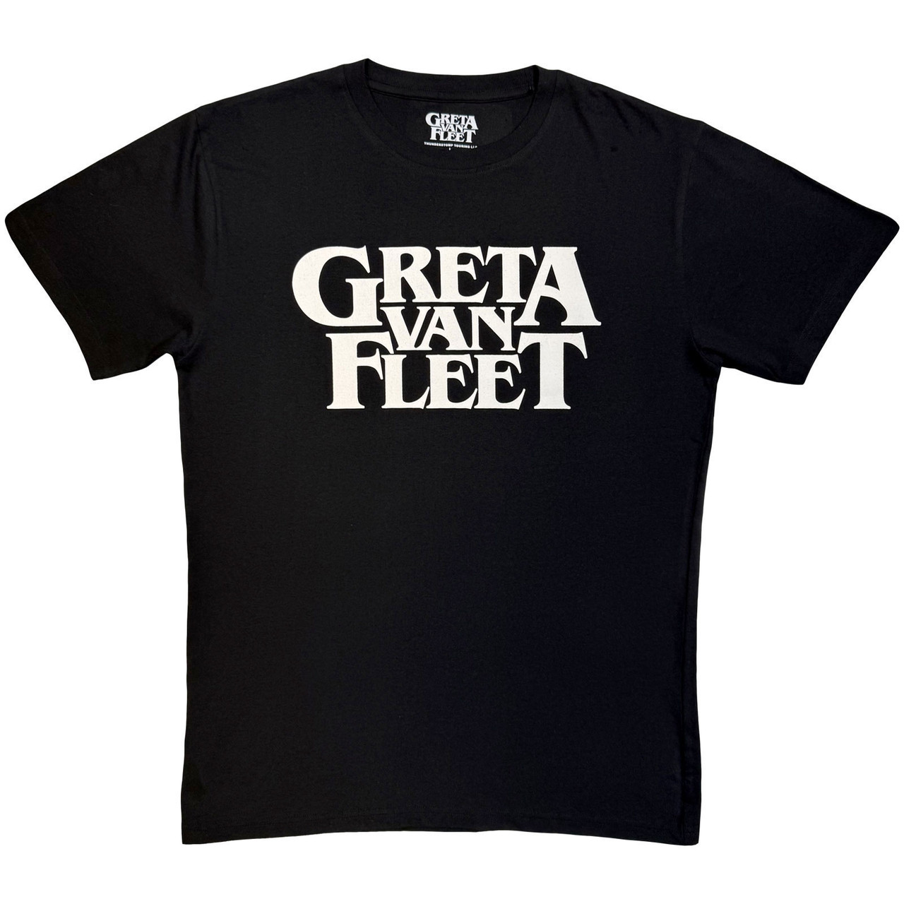 Greta Van Fleet 'Logo Mono' (Black) Eco T-Shirt