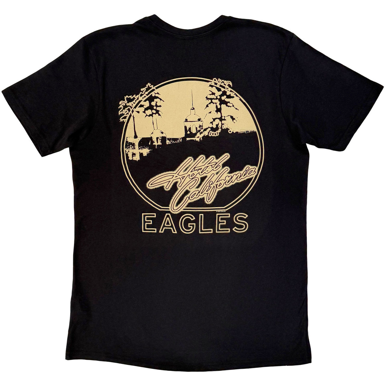 The Eagles 'Hotel California' (Black) Carbon T-Shirt