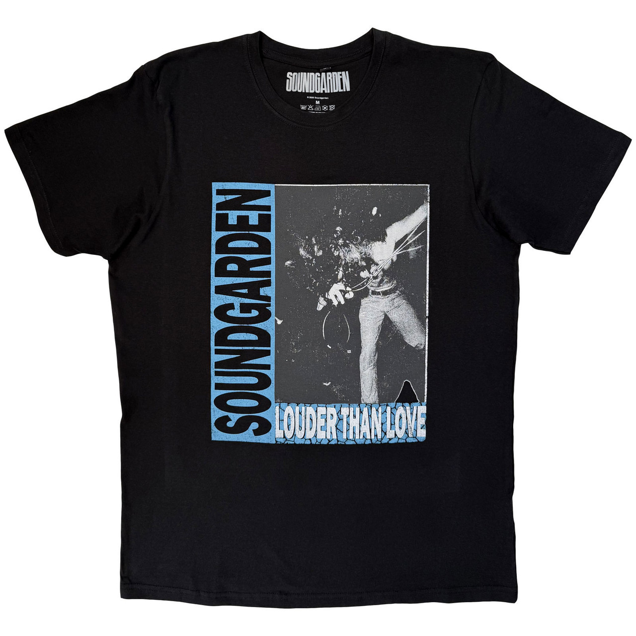 Soundgarden 'Louder Than Love' (Black) Carbon T-Shirt