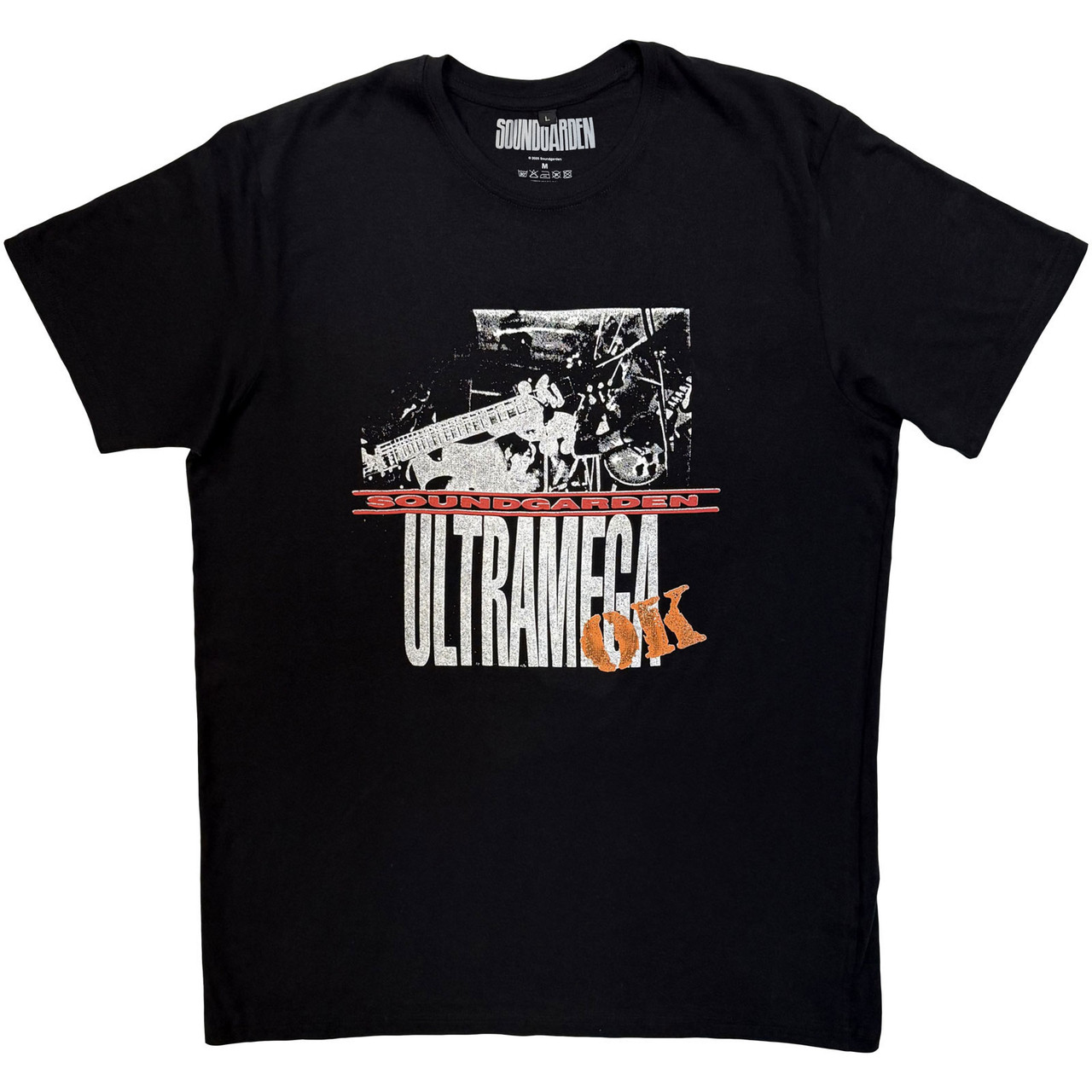 Soundgarden 'Ultramega OK' (Black) Carbon T-Shirt