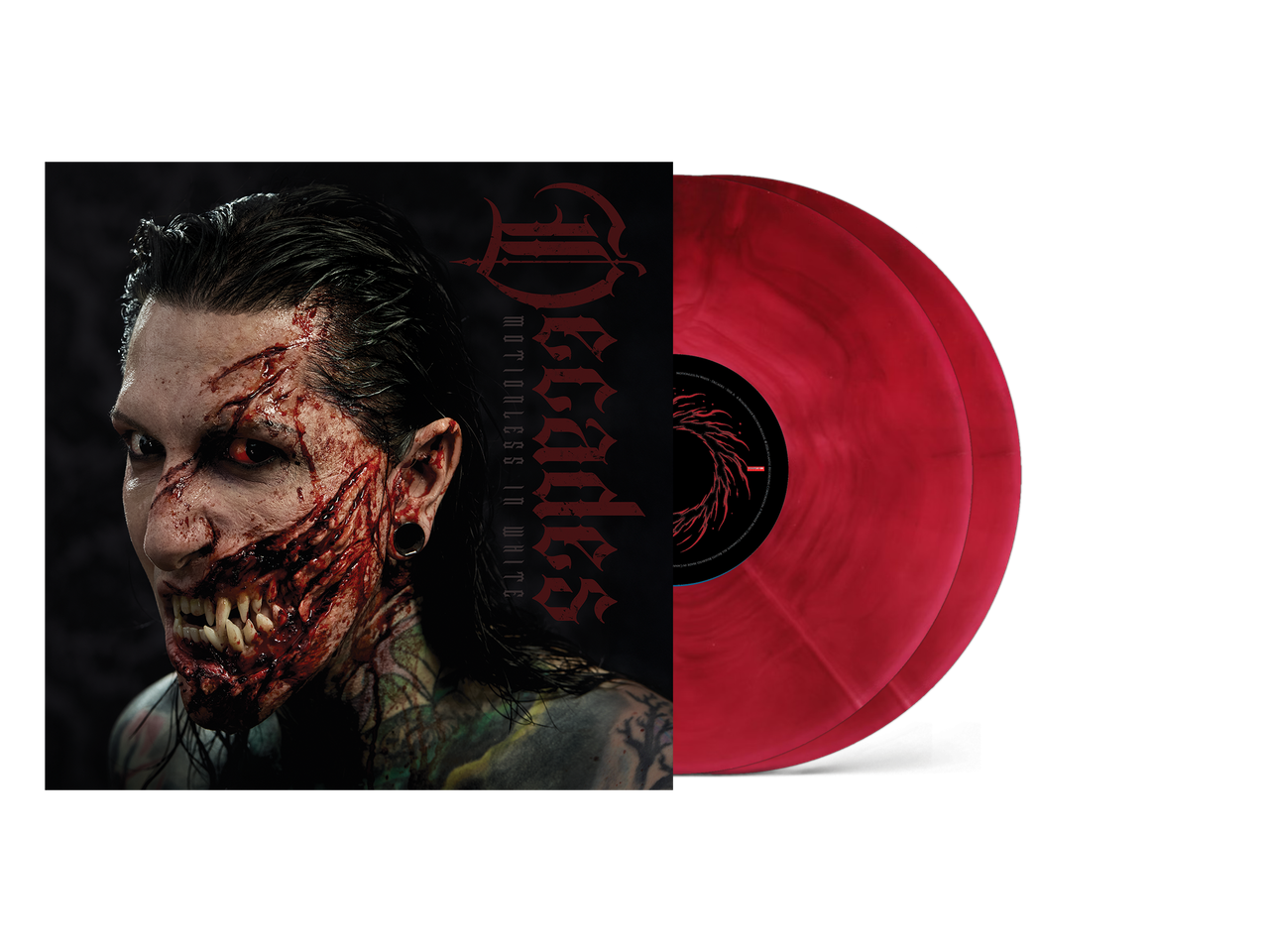 PRE-ORDER - Motionless In White 'Decades' 2LP Black, Ruby & Tan Galaxy vinyl Vinyl - RELEASE DATE 17th July 2026