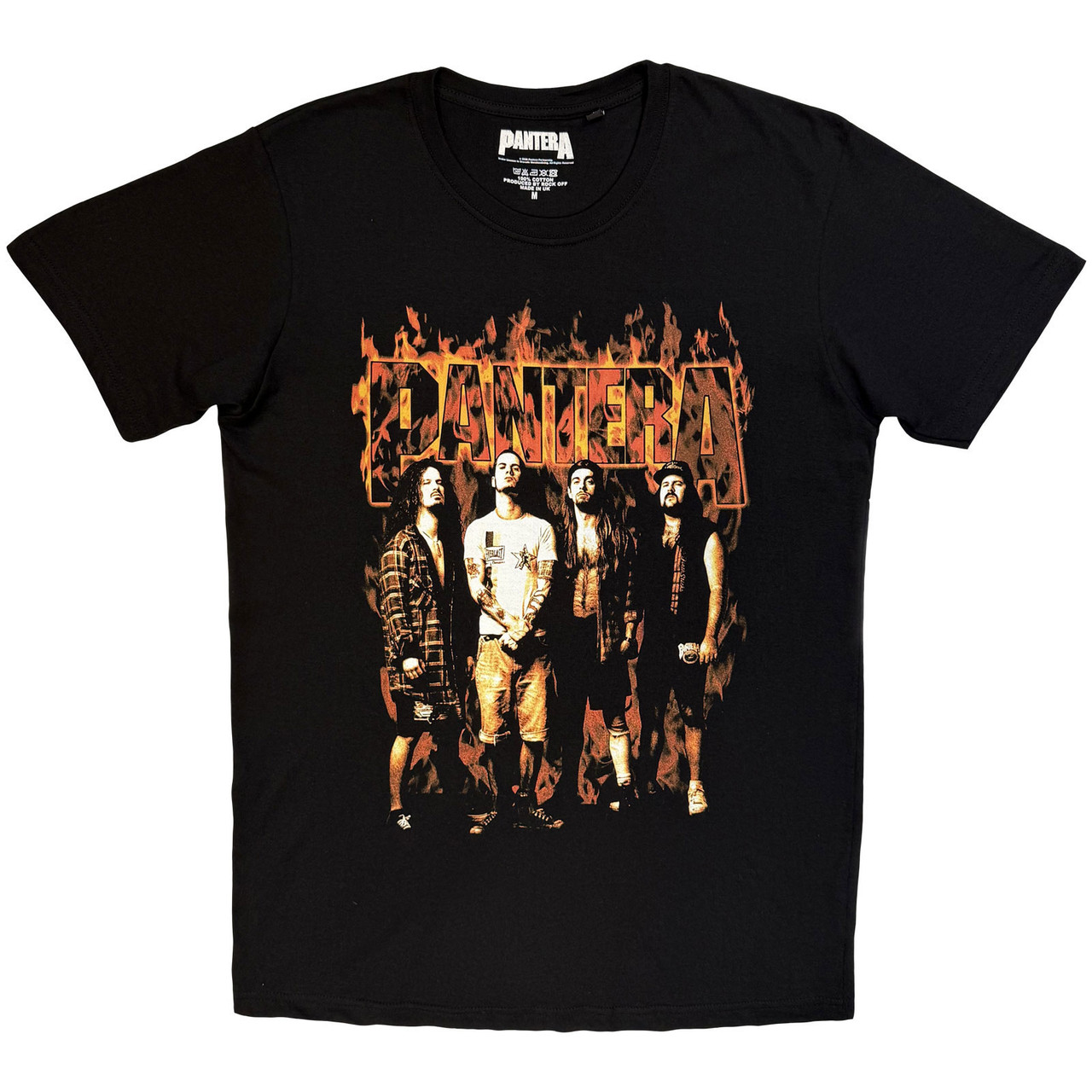 Pantera 'Flames' (Black) T-Shirt
