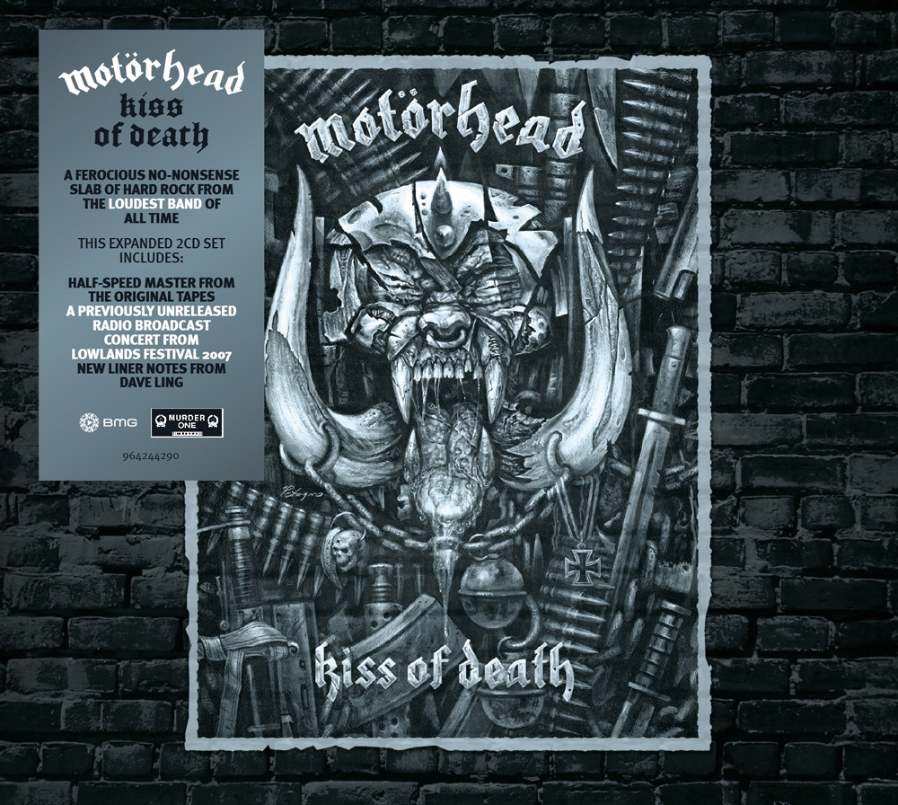PRE-ORDER - Motorhead 'Kiss Of Death' (20th Anniversary Edition) 2CD Digisleeve - RELEASE DATE 3rd July 2026