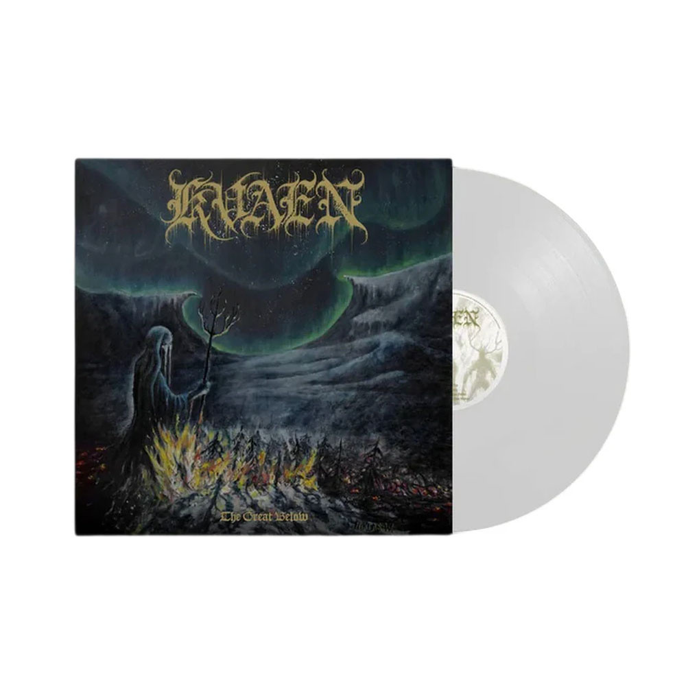 KVAEN 'The Great Below' LP White Vinyl