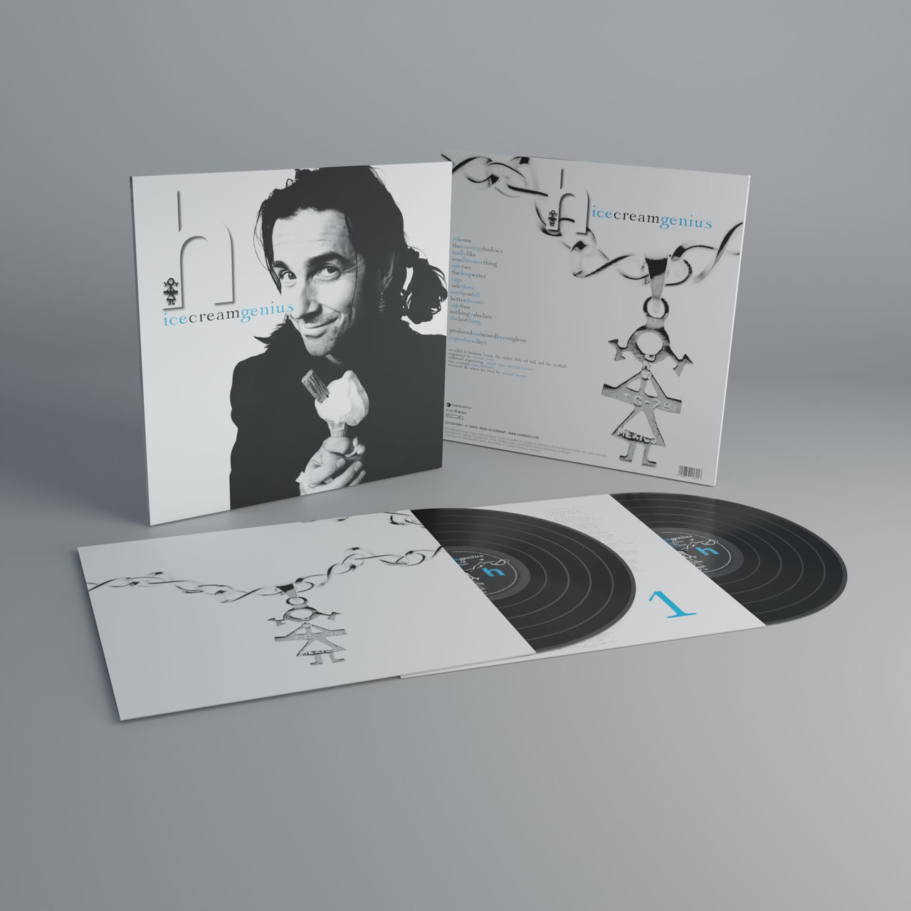 PRE-ORDER - Steve 'H' Hogarth 'Ice Cream Genius' 2LP Black Vinyl - RELEASE DATE 24th July 2026