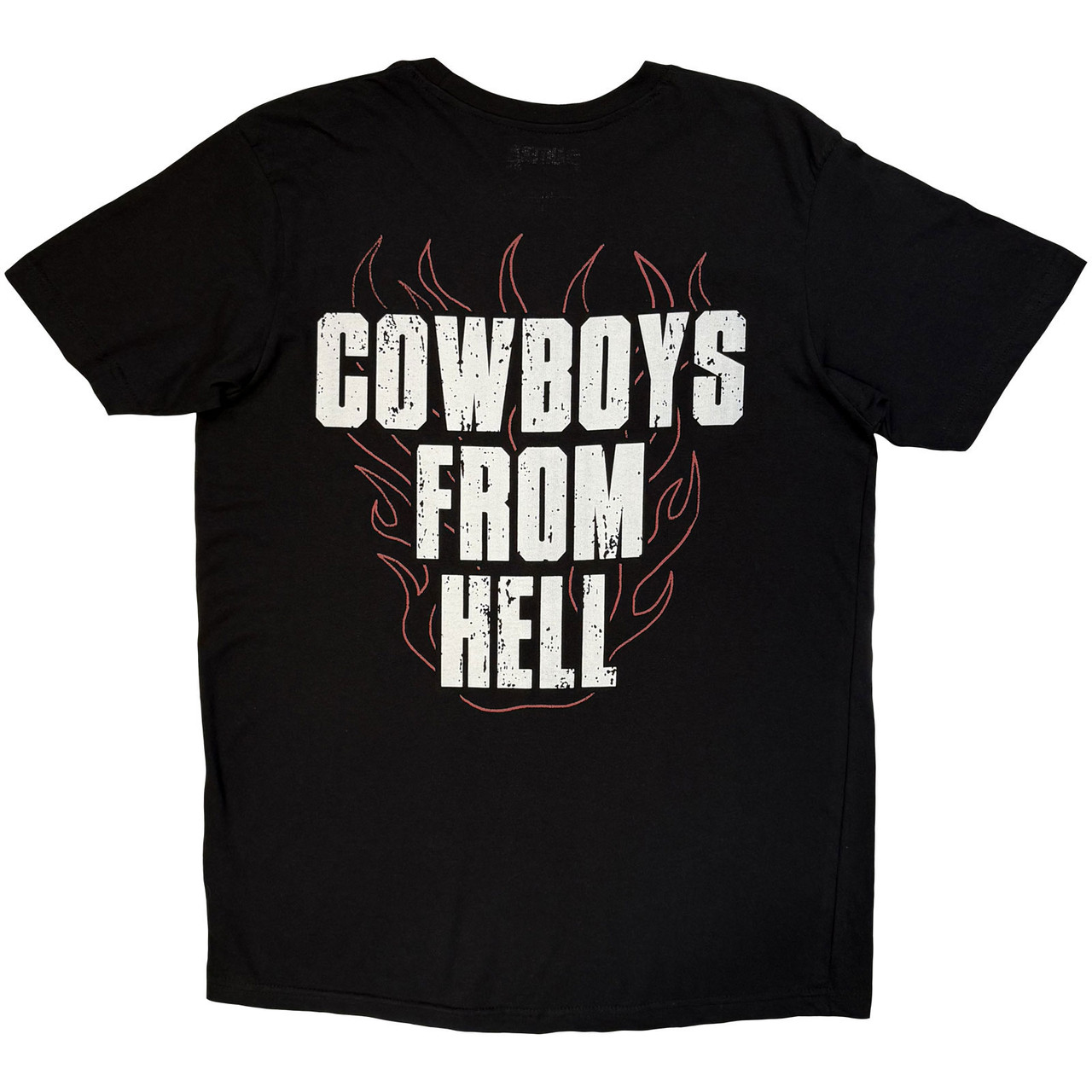 Pantera 'Cowboys From Hell Flames' (Black) T-Shirt