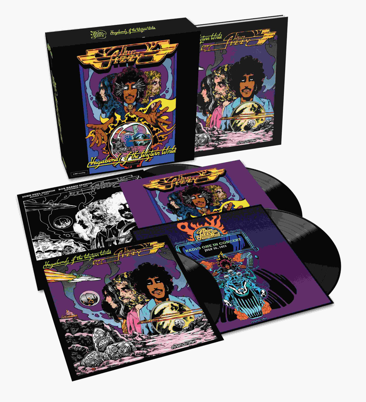 Thin Lizzy 'Vagabonds Of The Western World' (Deluxe) 4LP Black Vinyl Box Set