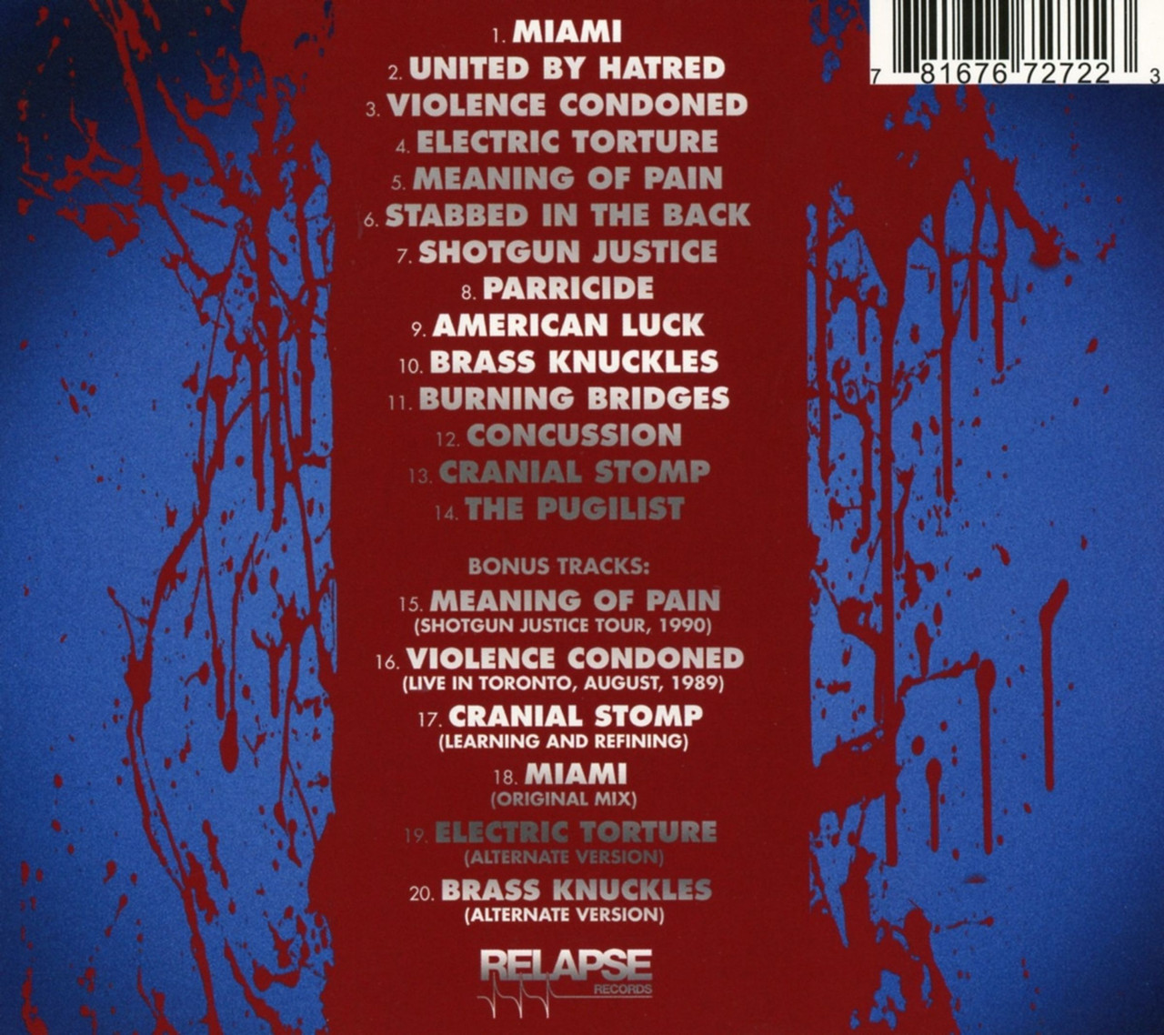 Razor 'Shotgun Justice' CD