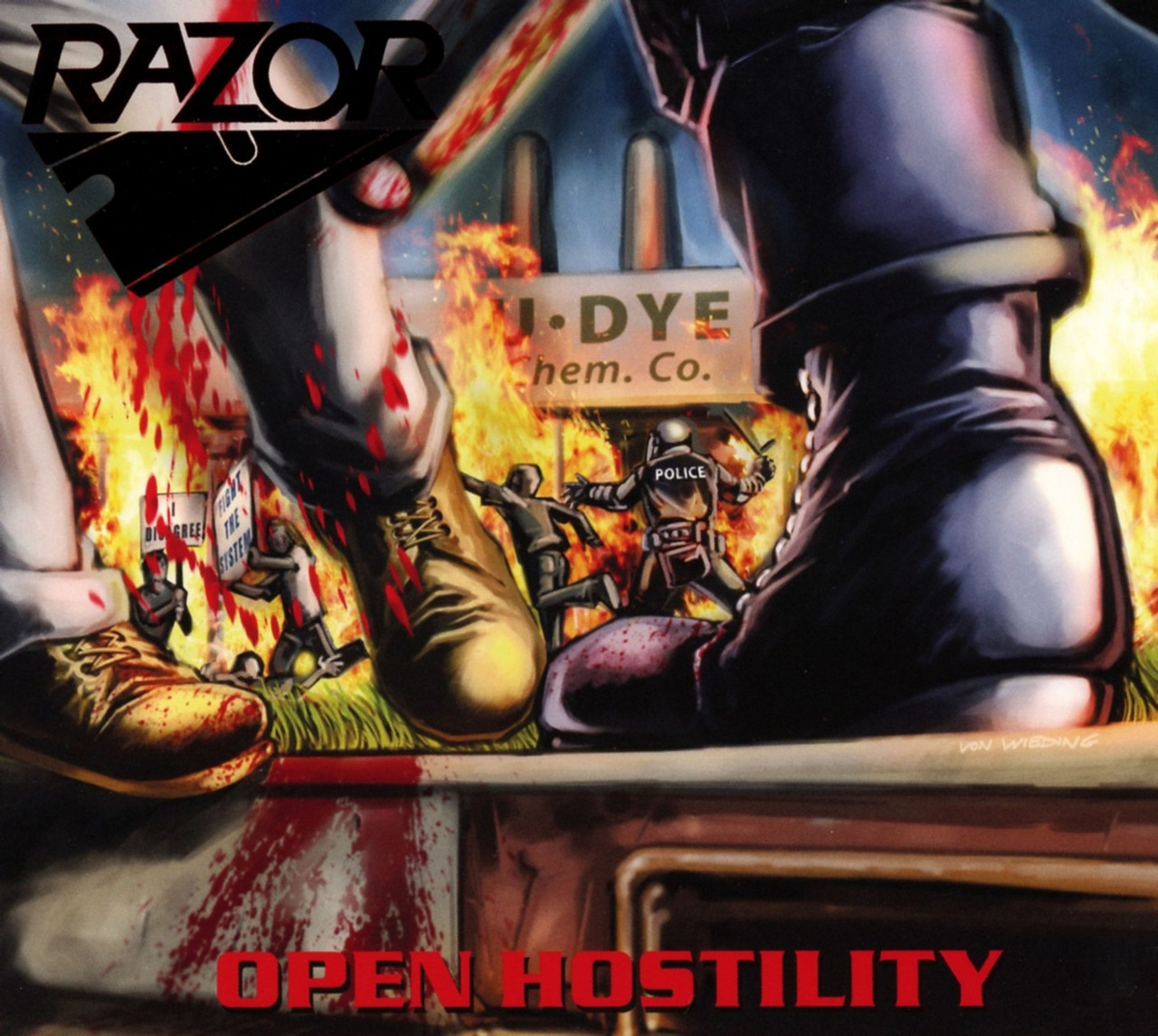 Razor 'Open Hostility' CD