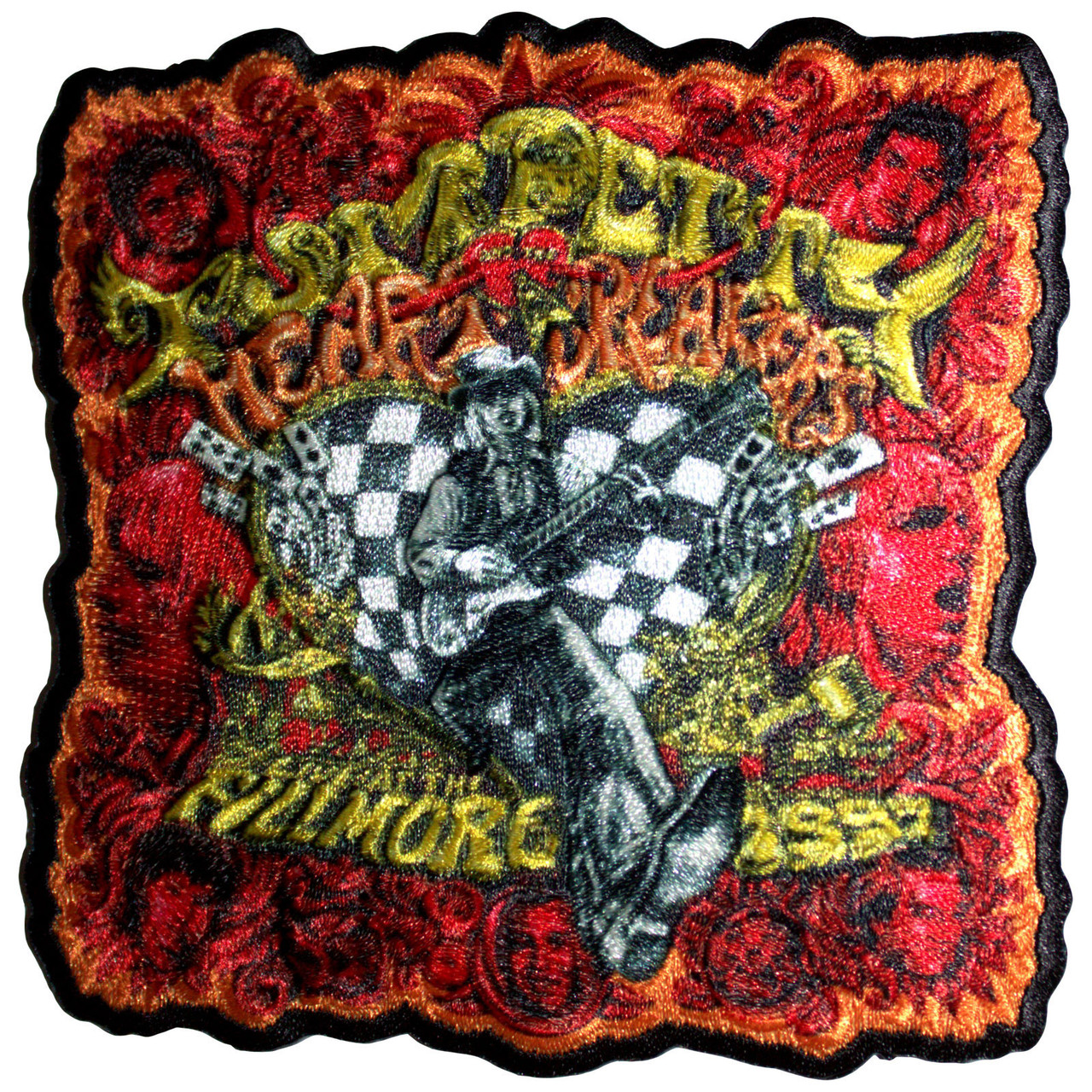 Tom Petty and the Heartbreakers 'Fillmore 1997' Iron On Woven Patch