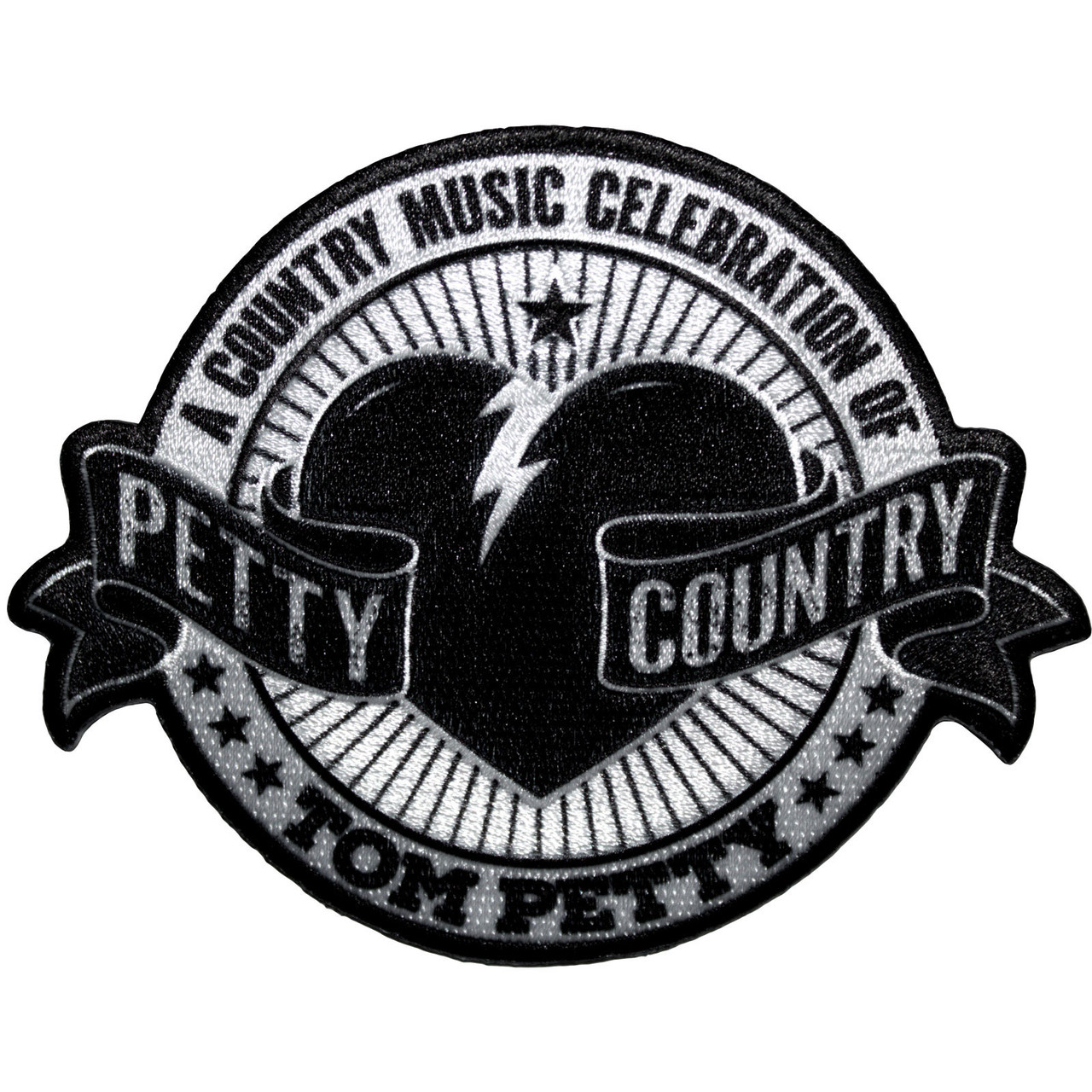 Tom Petty and the Heartbreakers 'Petty Country' Iron On Woven Patch