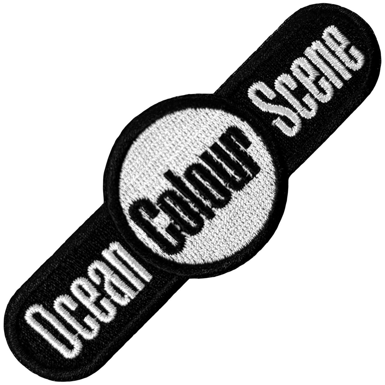 Ocean Colour Scene 'Long Logo' Iron On Woven Patch