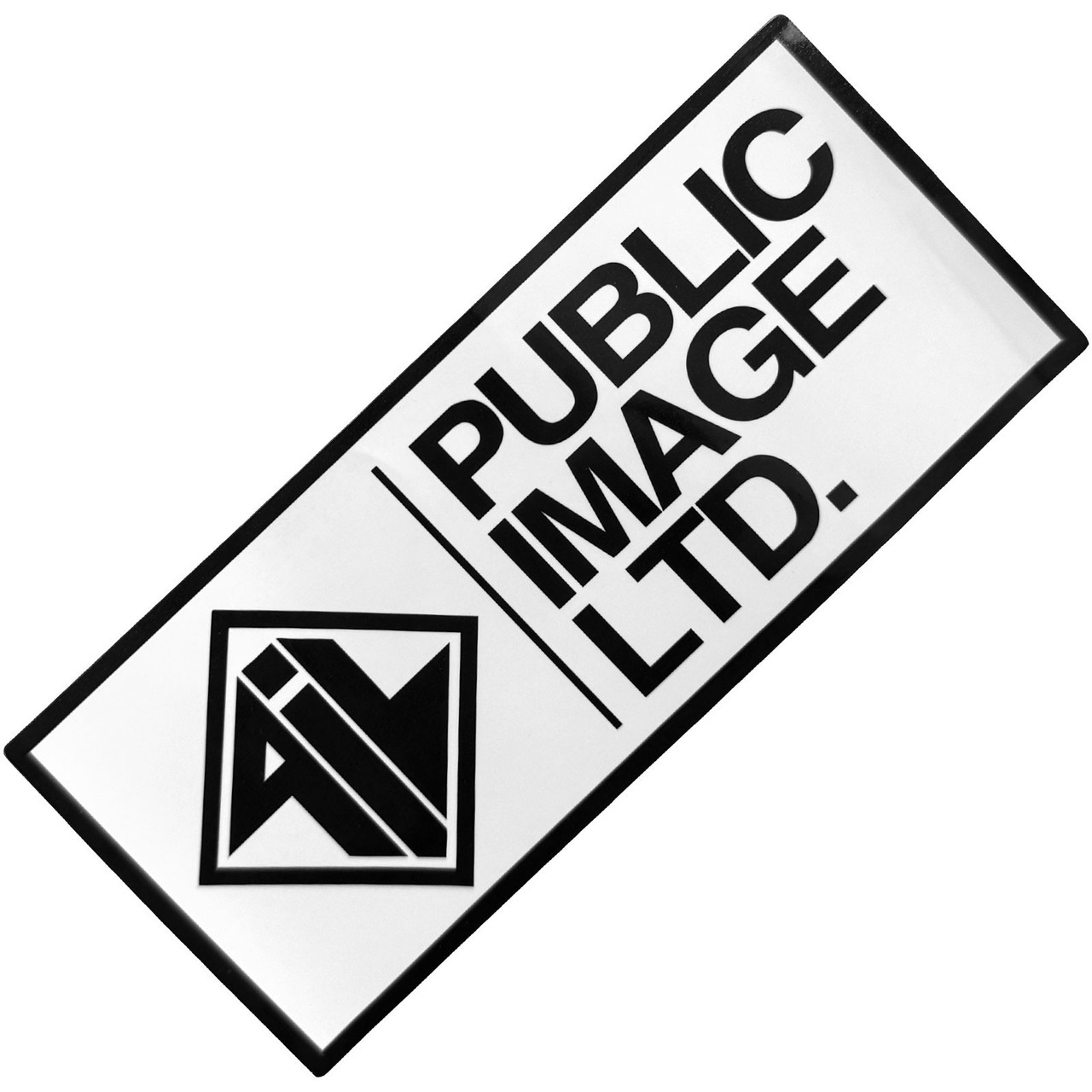 Public Image Ltd 'New Logo Stacked Text' Sticker