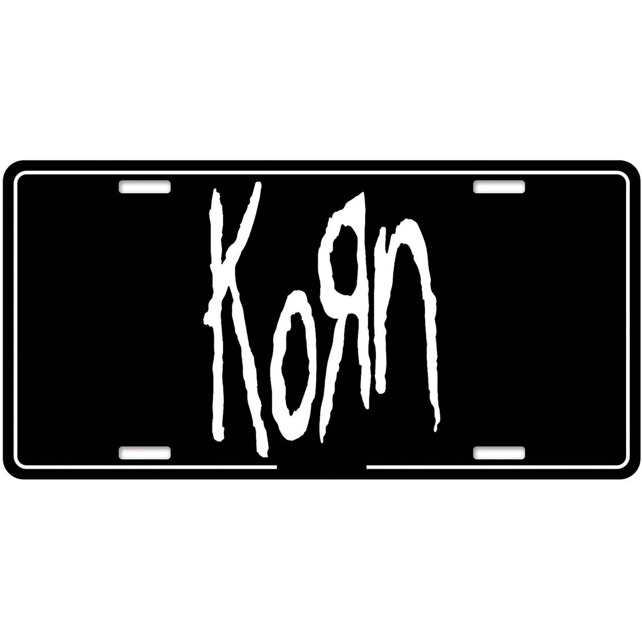 Korn 'Logo' Number Plate