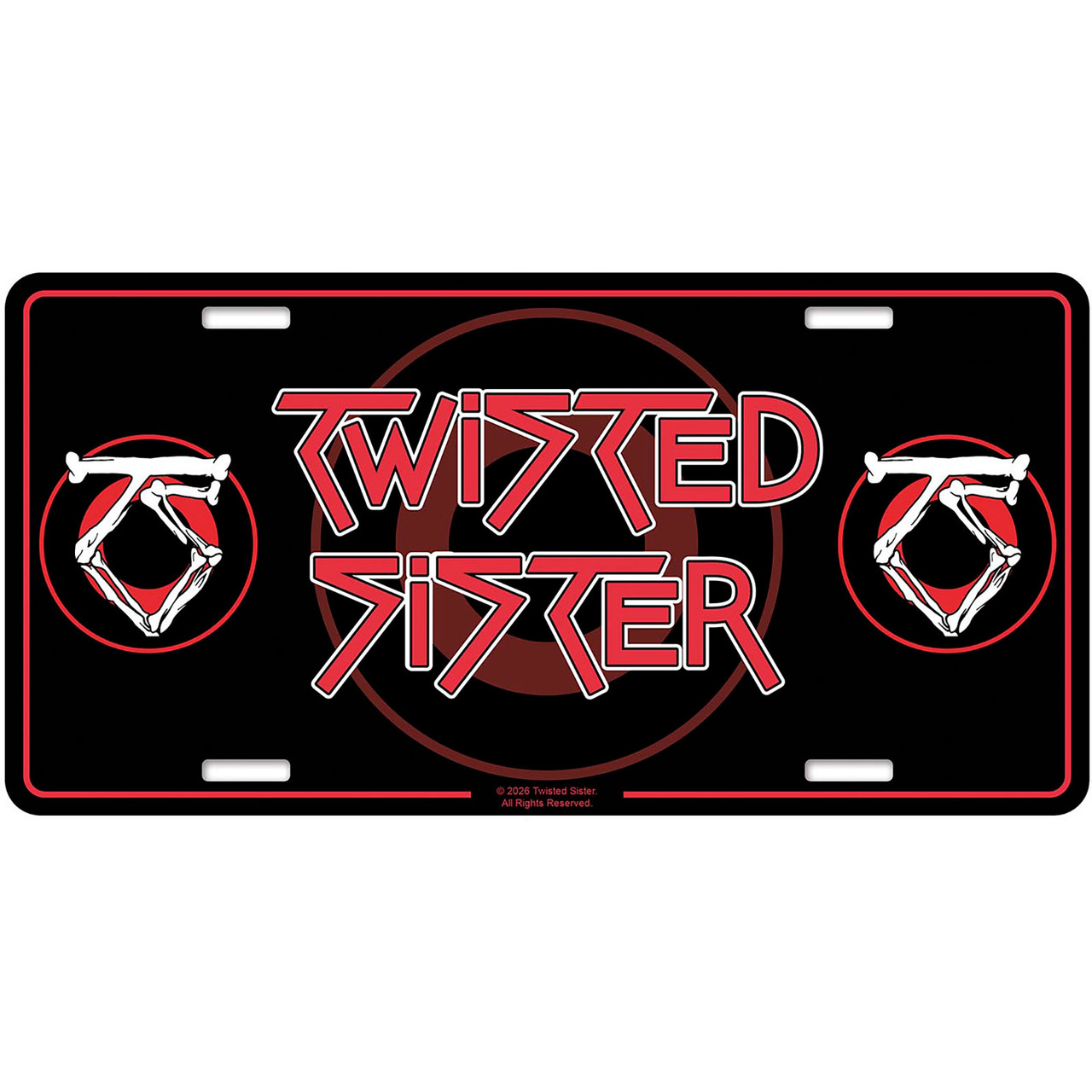 Twisted Sister 'Logo' Number Plate