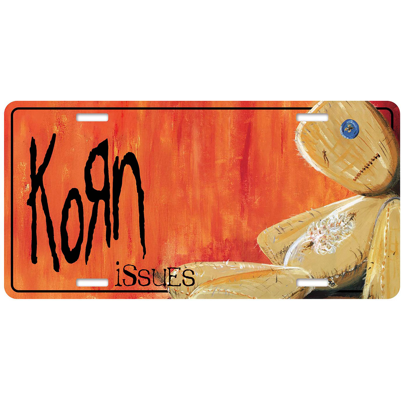 Korn 'Issues' Number Plate