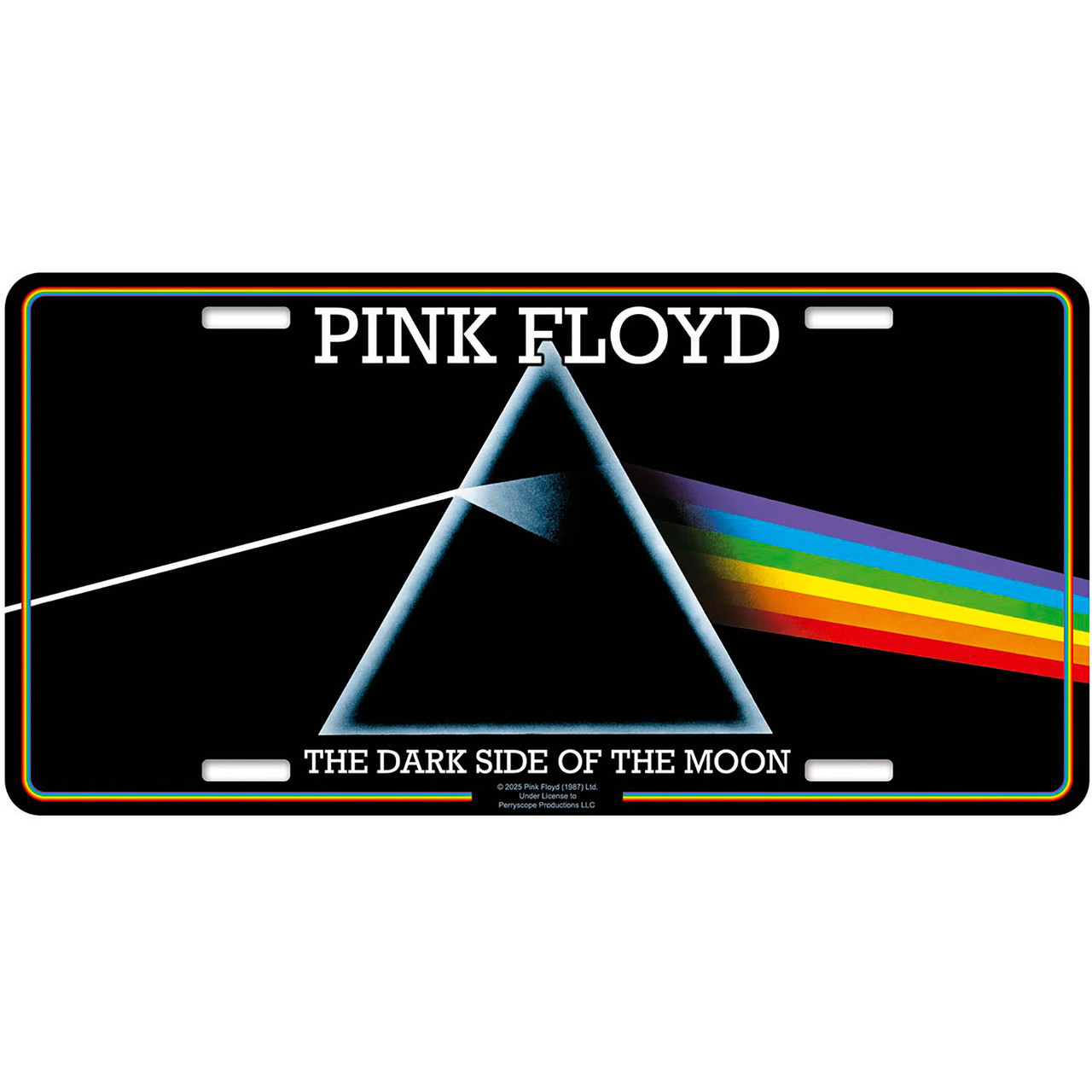 Pink Floyd 'Dark Side Of The Moon' Number Plate