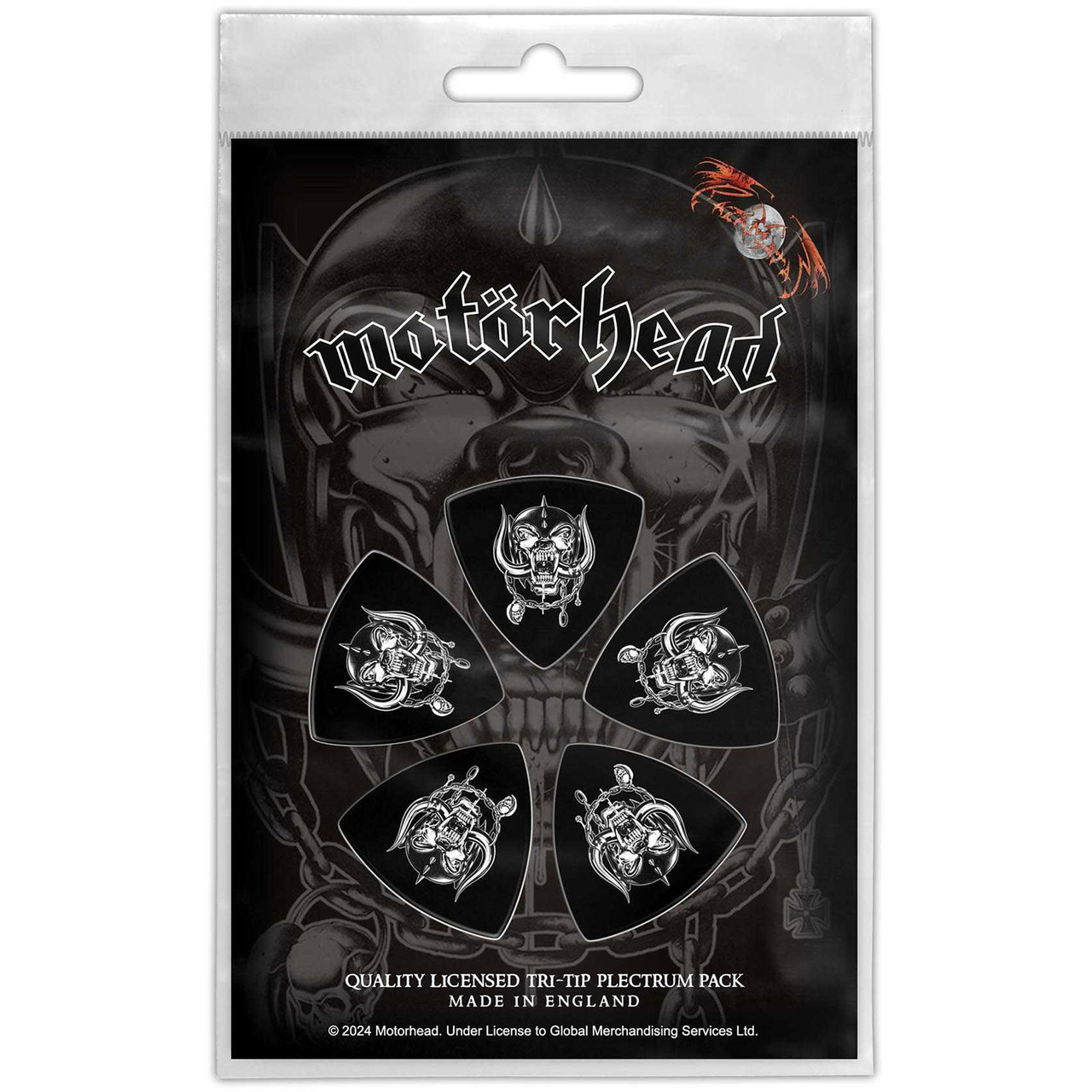 Motorhead 'Warpig' Tri-Tip Plectrum Pack