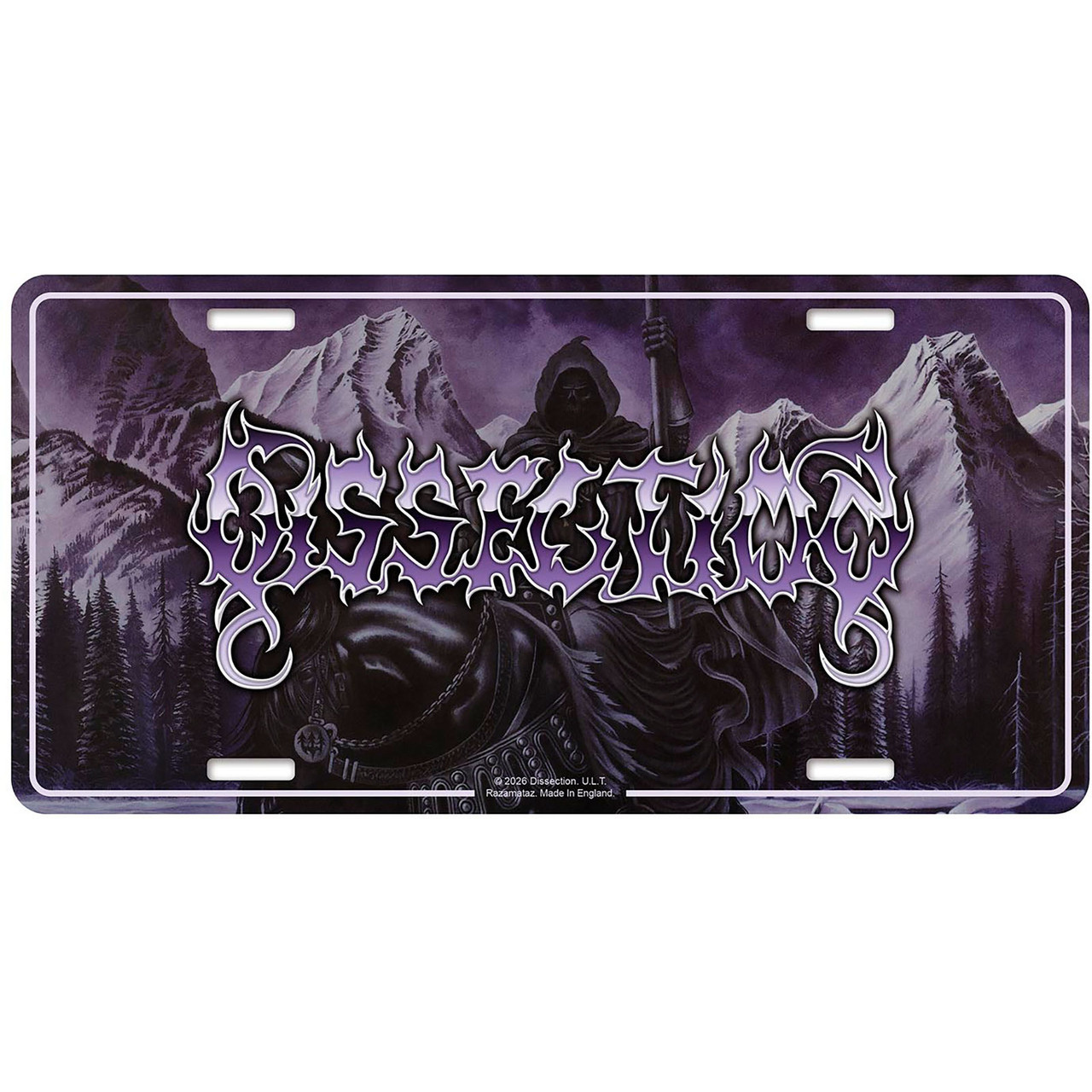 Dissection 'Storm Of The Light'S Bane' Number Plate