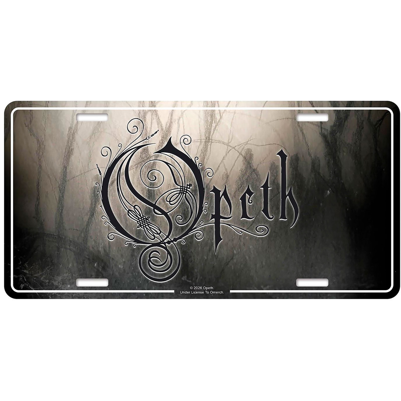 Opeth 'Blackwater Park' Number Plate