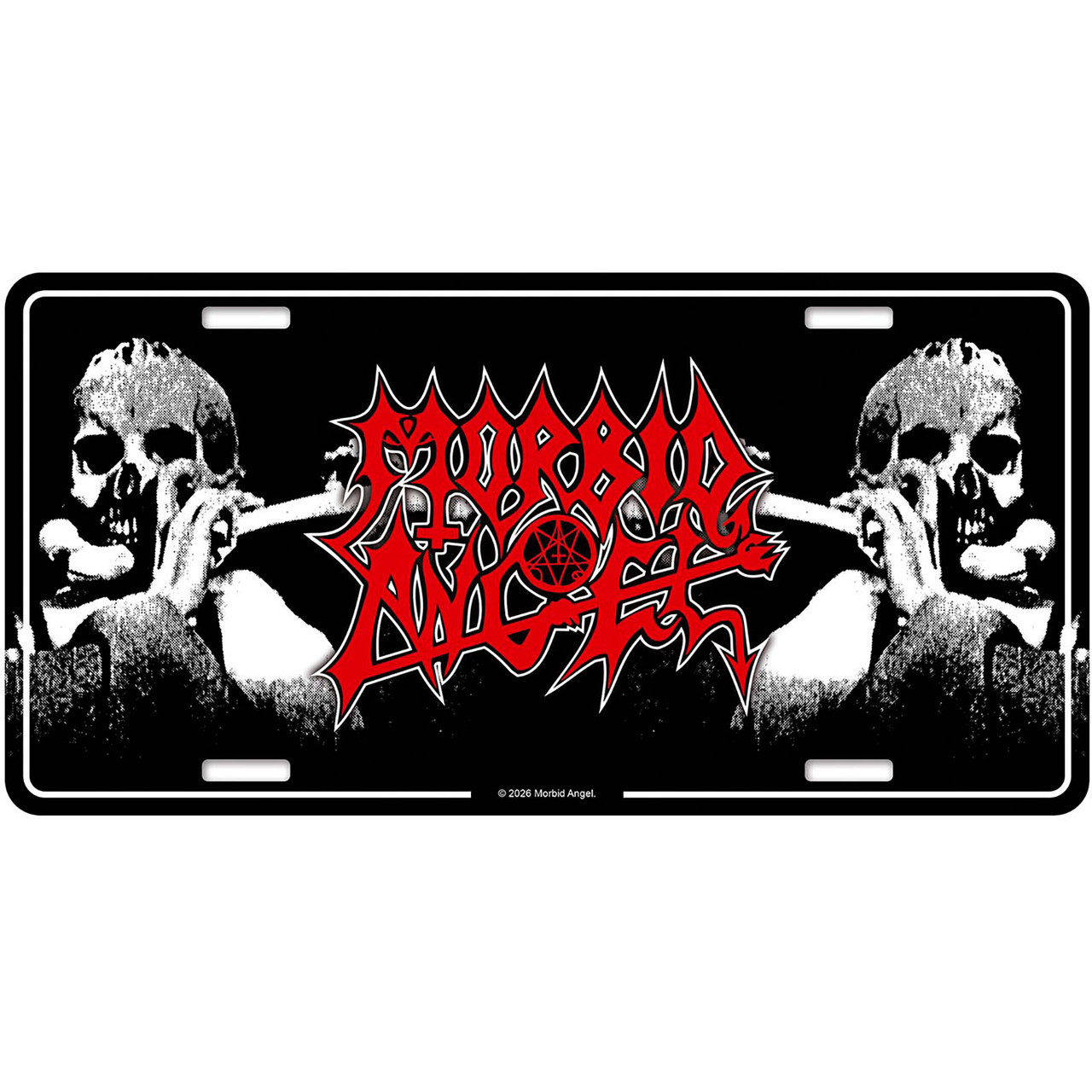 Morbid Angel 'Leading The Rats' Number Plate