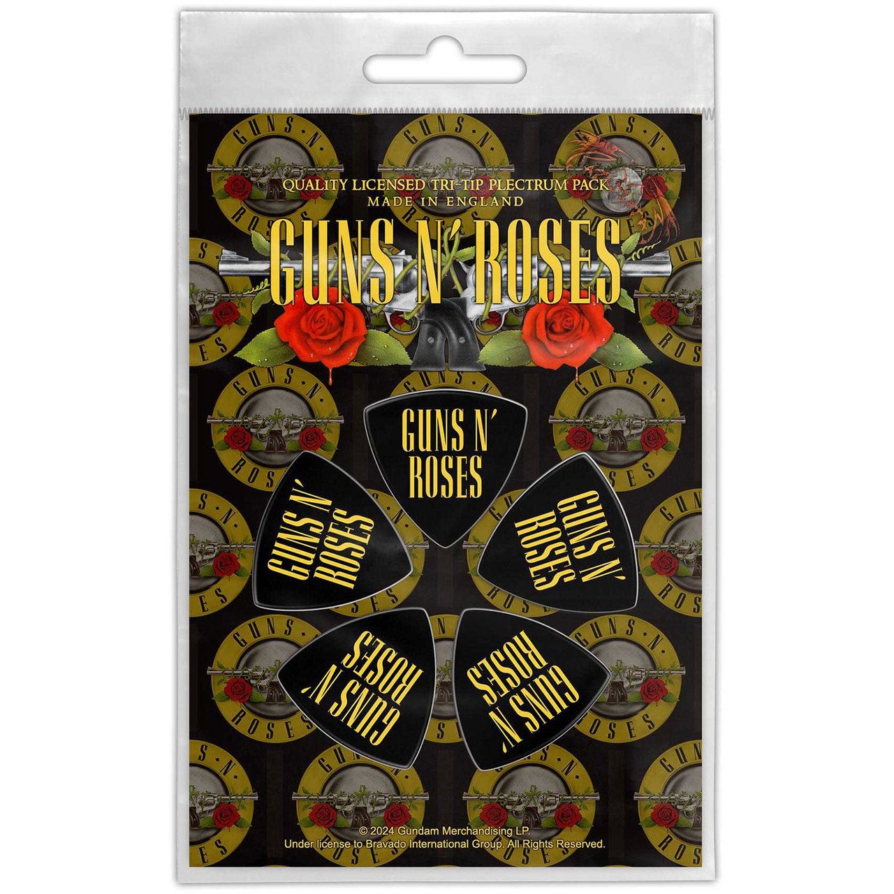 Guns N' Roses 'Logo' Tri-Tip Plectrum Pack