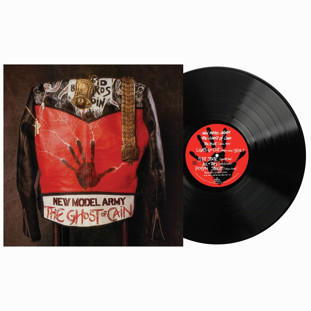 PRE-ORDER - New Model Army 'The Ghost of Cain' LP Black Vinyl - RELEASE DATE 26th June 2026