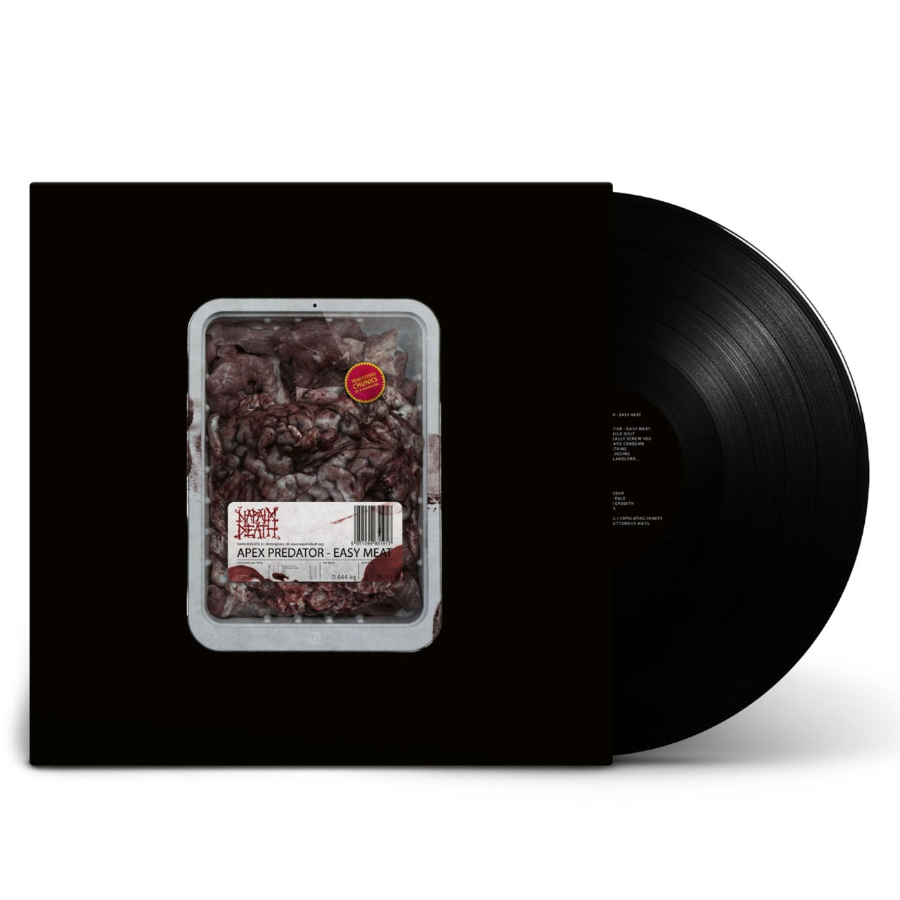 PRE-ORDER - Napalm Death 'Apex Predator - Easy Meat' LP Black Vinyl - RELEASE DATE 7th August 2026