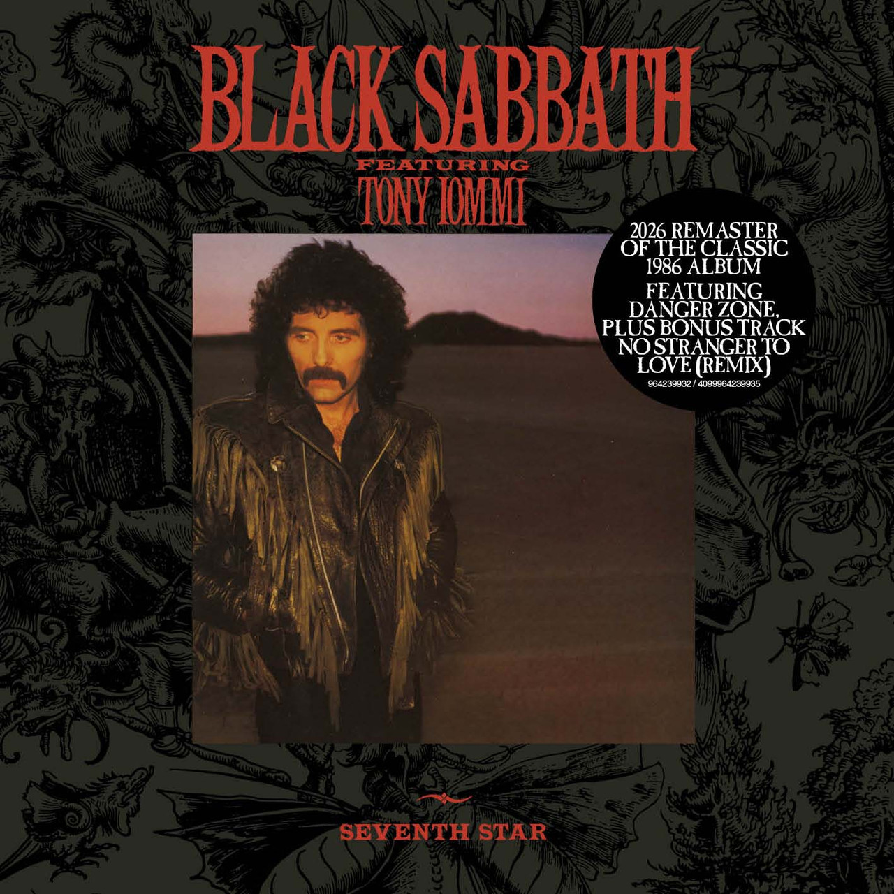 PRE-ORDER - Black Sabbath 'Seventh Star' (2026 Remaster) CD Digisleeve - RELEASE DATE 10th July 2026