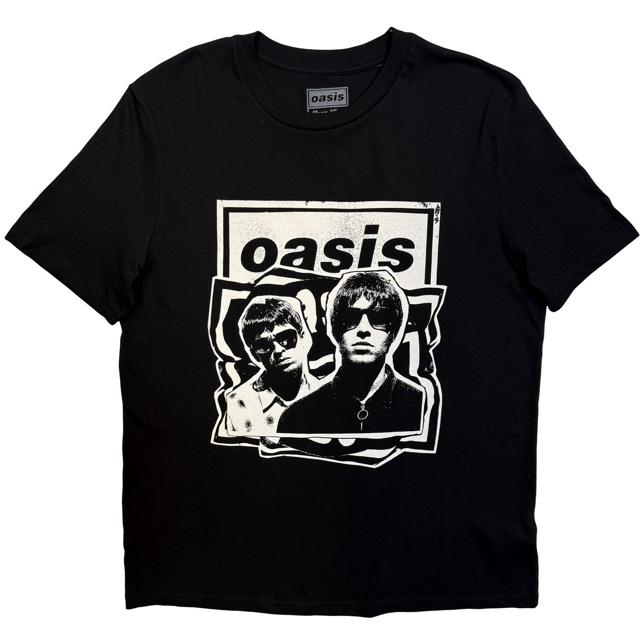 Oasis 'Paper Cut Out Tour' (Black) T-Shirt