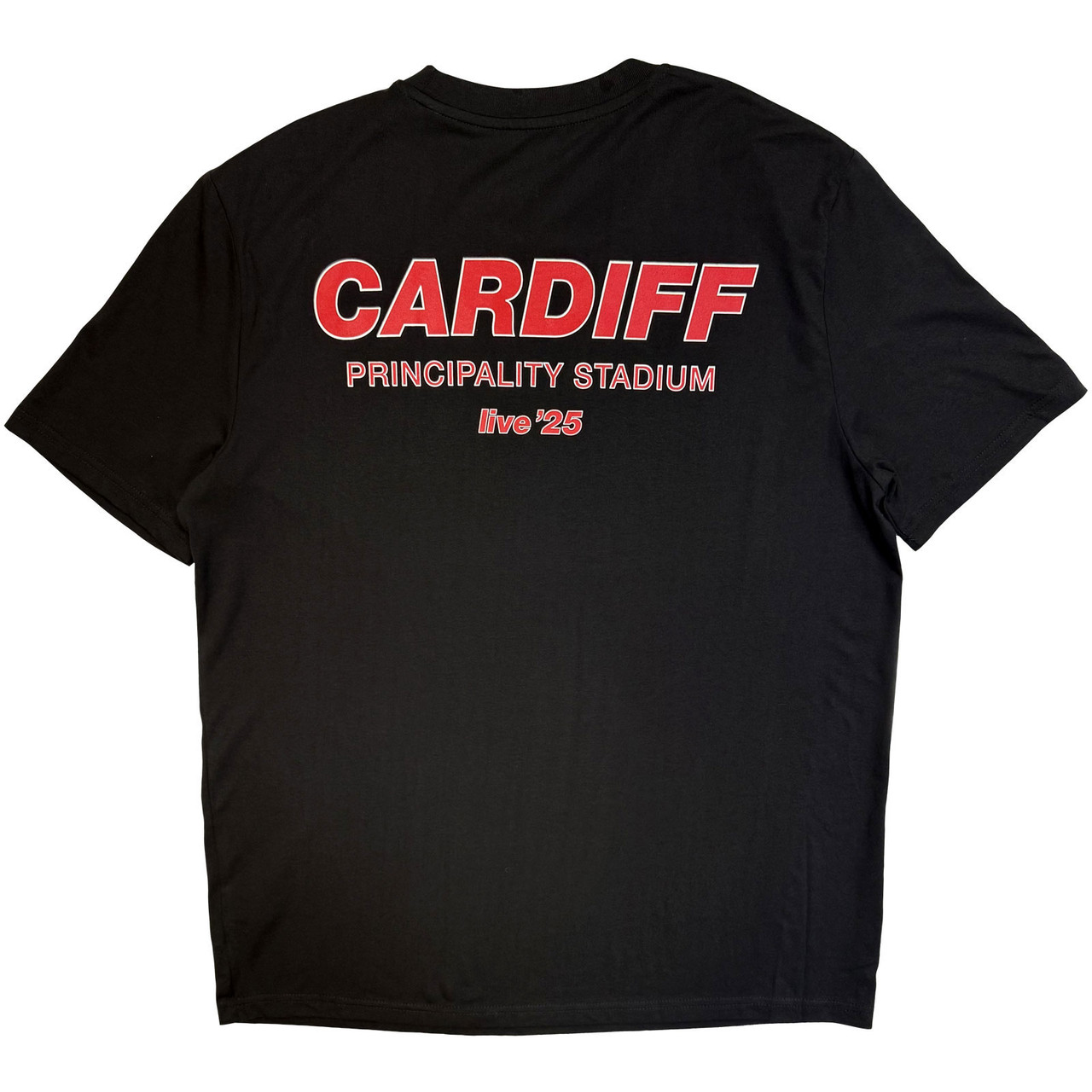 Oasis 'Cardiff City Pop Up' (Black) T-Shirt