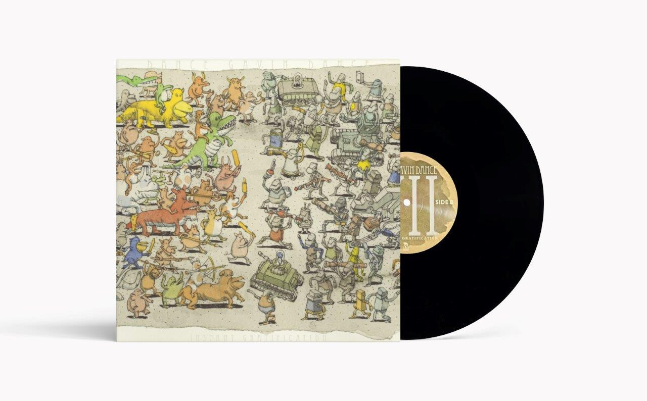 PRE-ORDER - Dance Gavin Dance 'Instant Gratification' LP Eco Black Vinyl - RELEASE DATE 21st August 2026