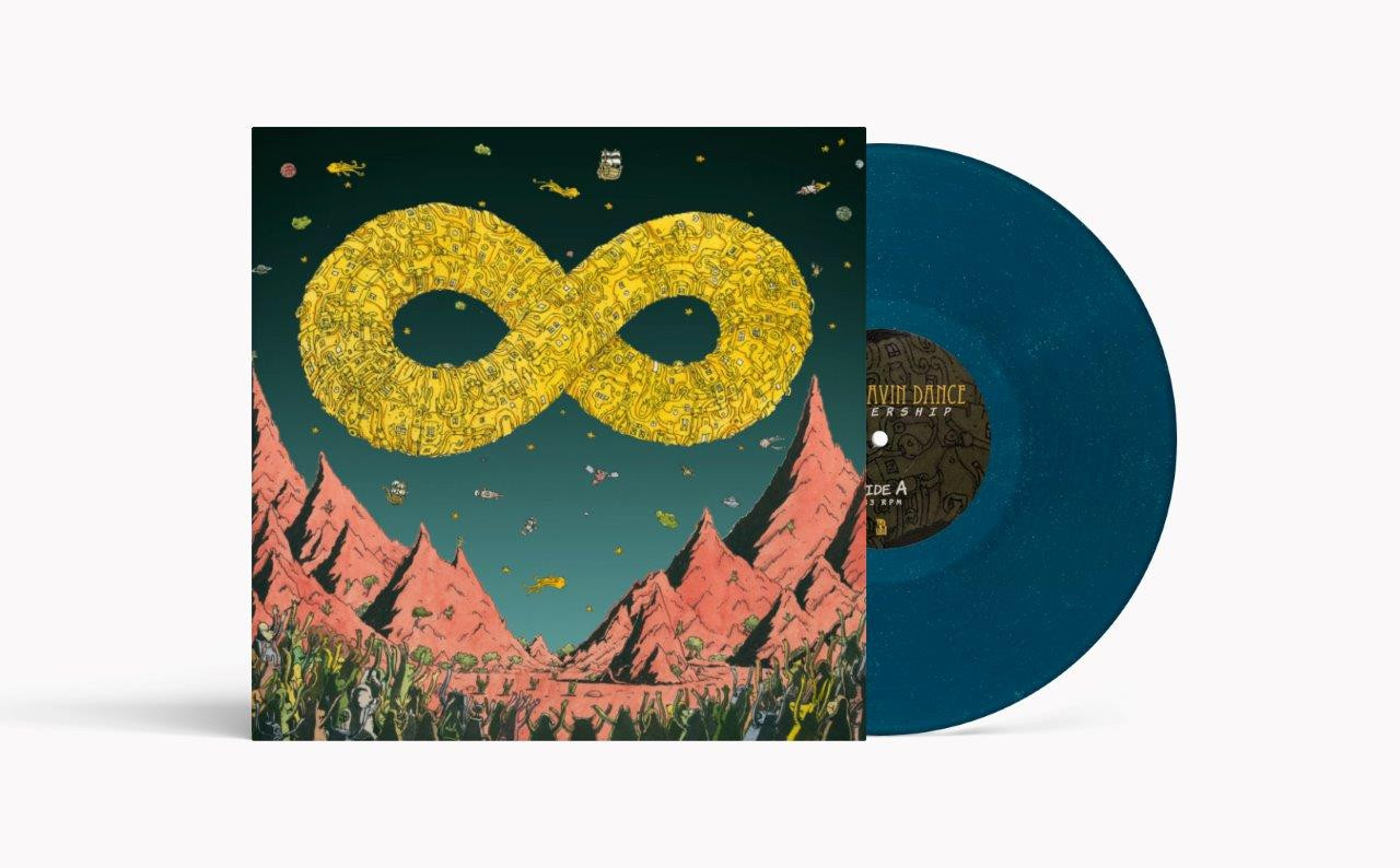PRE-ORDER - Dance Gavin Dance 'Mothership' (10 Year Anniversary Edition) LP Sea Blue Glitter Colour Vinyl - RELEASE DATE 24th July 2026