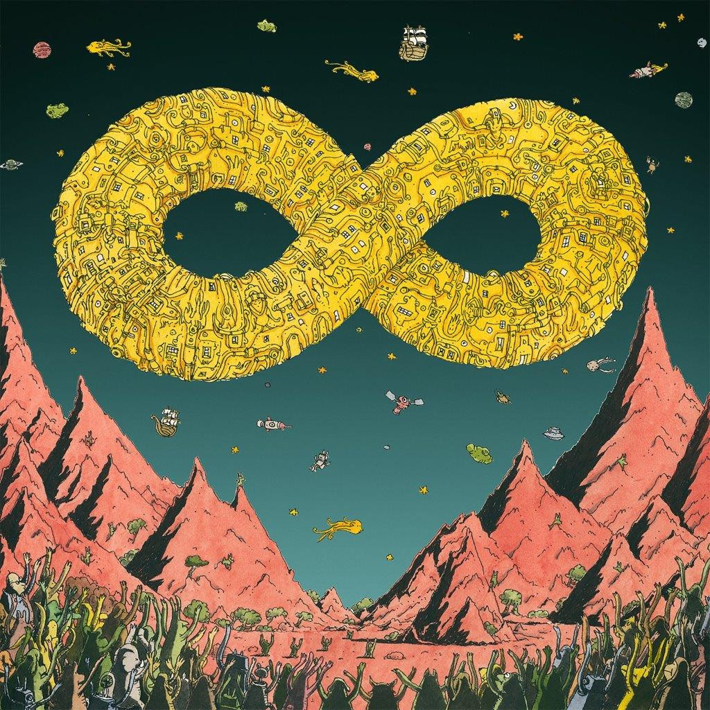 PRE-ORDER - Dance Gavin Dance 'Mothership' (10 Year Anniversary Edition) LP Sea Blue Glitter Colour Vinyl - RELEASE DATE 24th July 2026