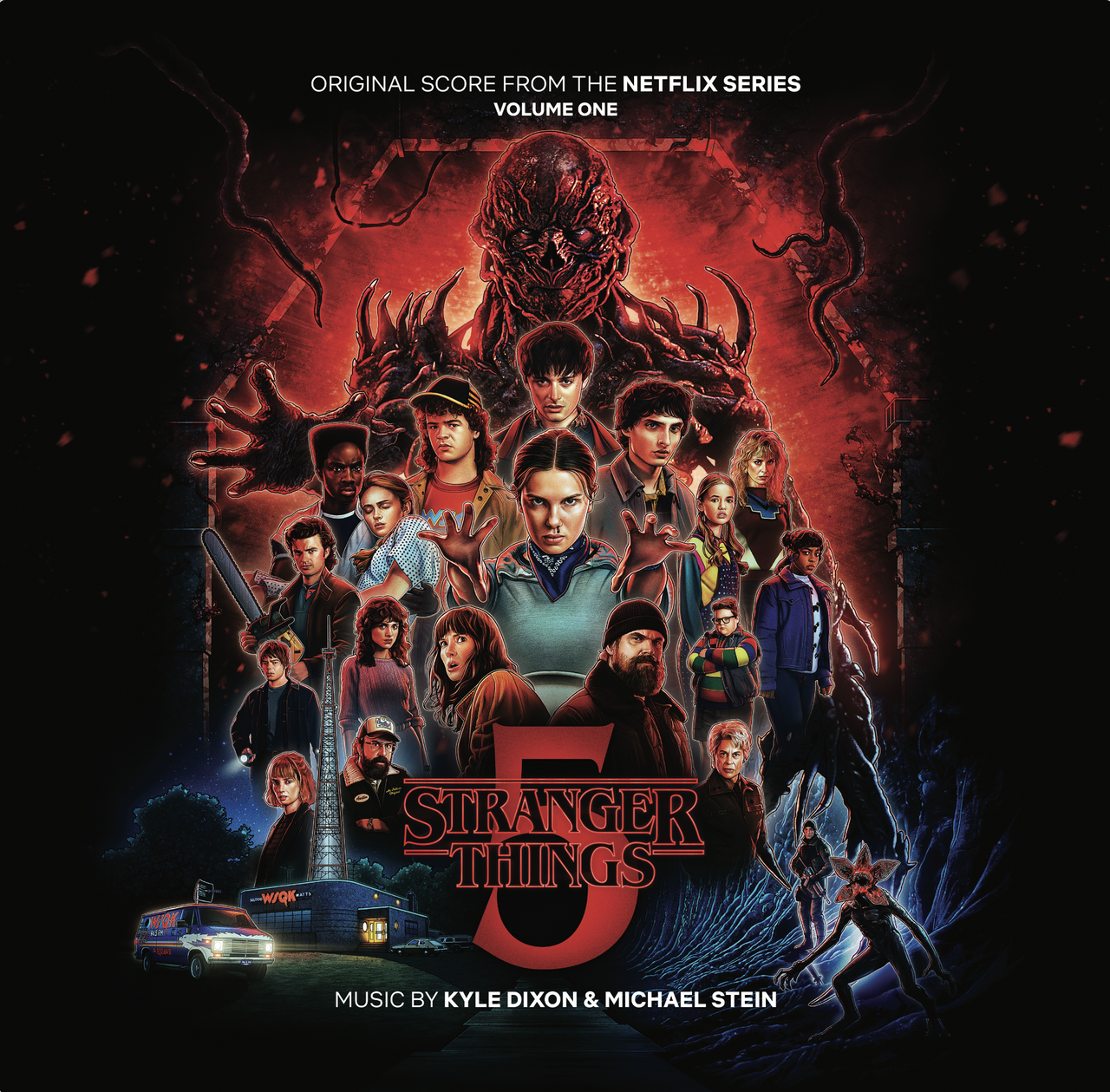 PRE-ORDER - Kyle Dixon & Michael Stein - 'Stranger Things 5 (Original Score) Volume 1' 2LP Metallic Bronze Vinyl - RELEASE DATE 17th July 2026