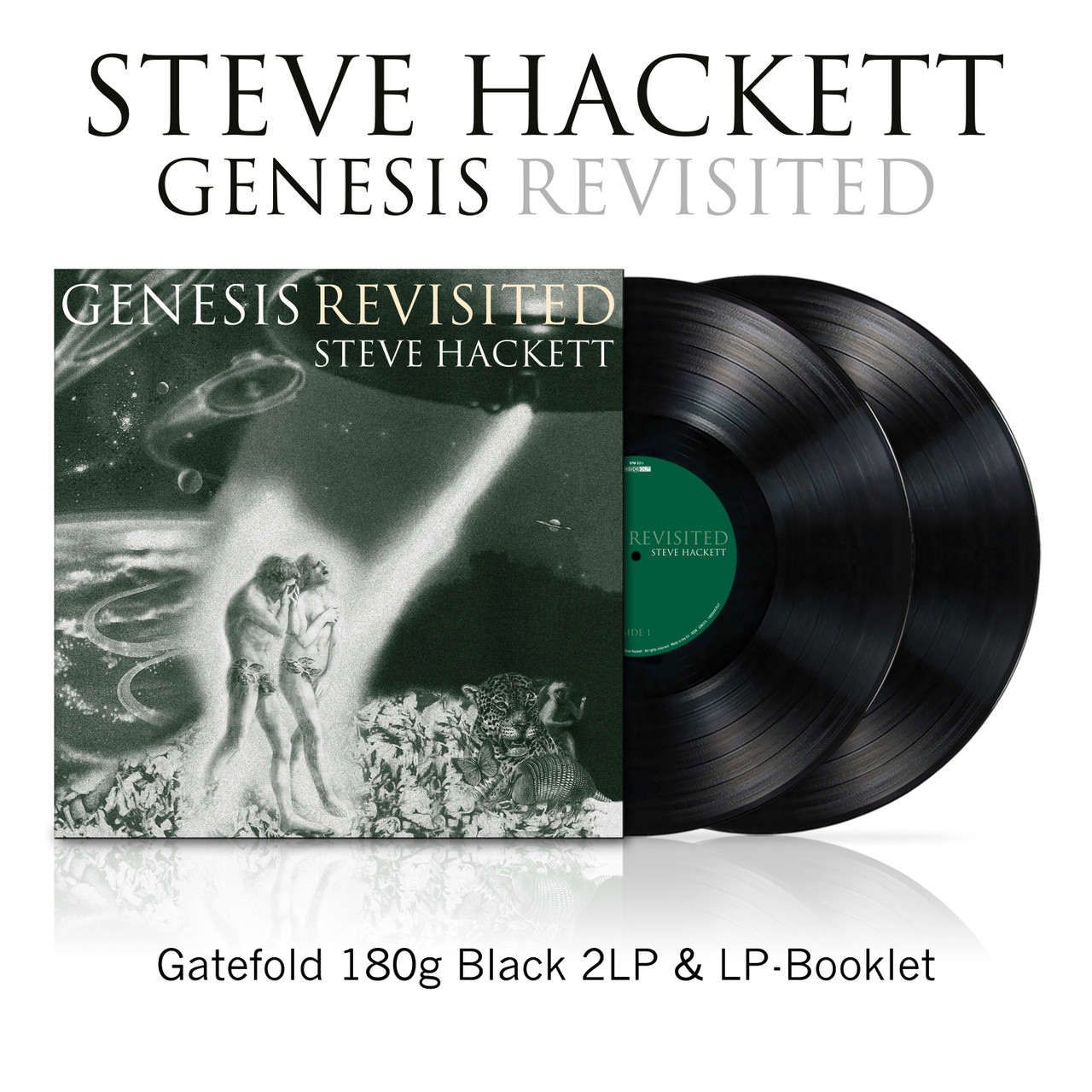 PRE-ORDER - Steve Hackett 'Genesis Revisited I' (Re-issue 2026) 2LP 180g Black Vinyl - RELEASE DATE 31st July 2026