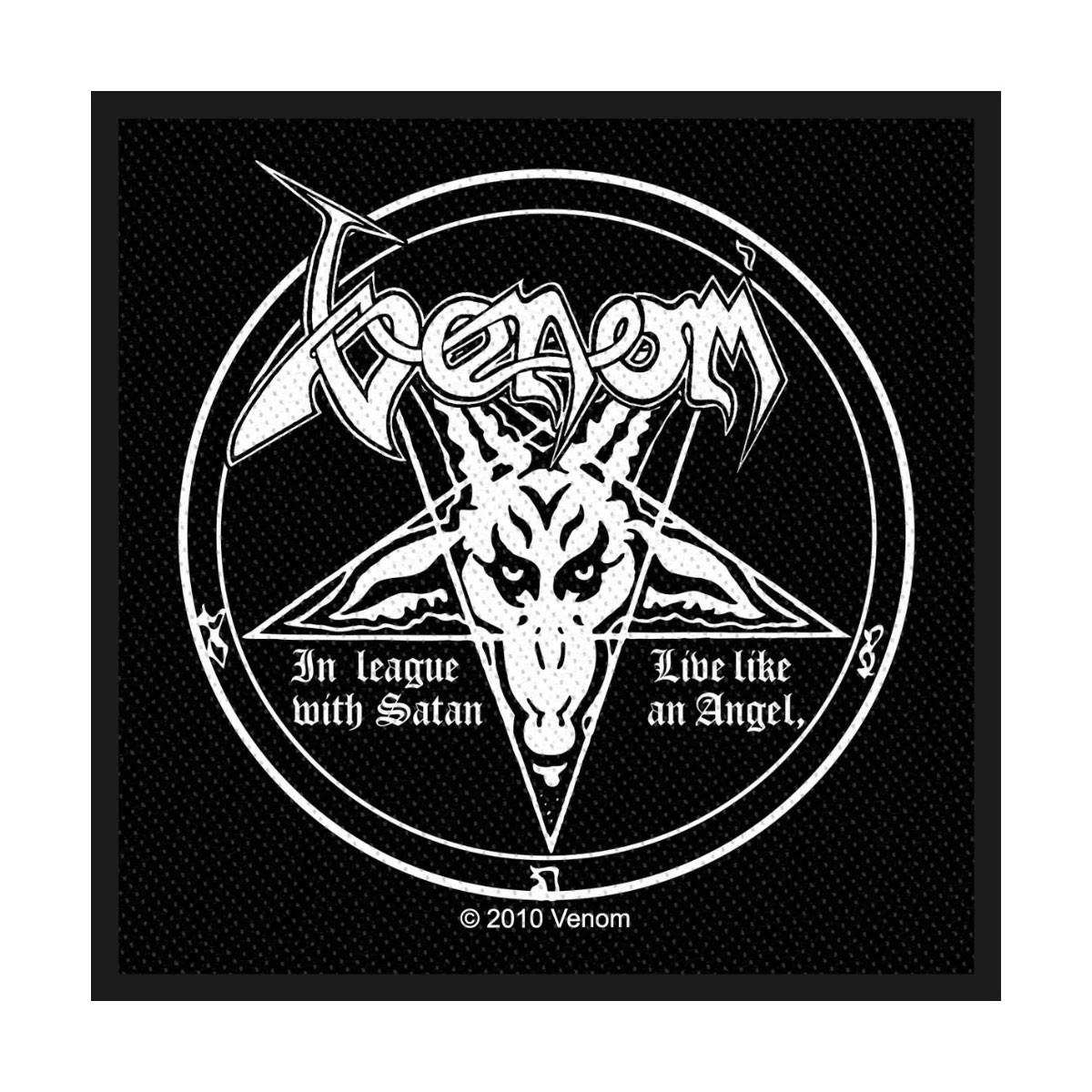 Venom 'In League With Satan' Woven Patch