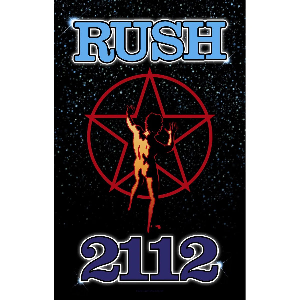 Rush '2112' Textile Poster
