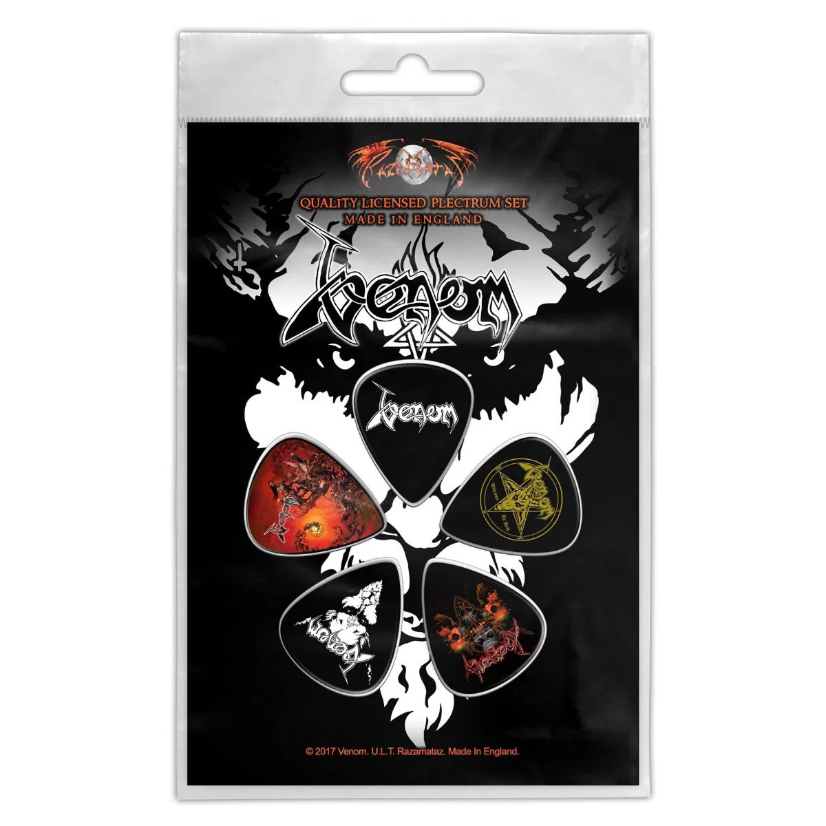 Venom 'Black Metal v1' Plectrum Pack