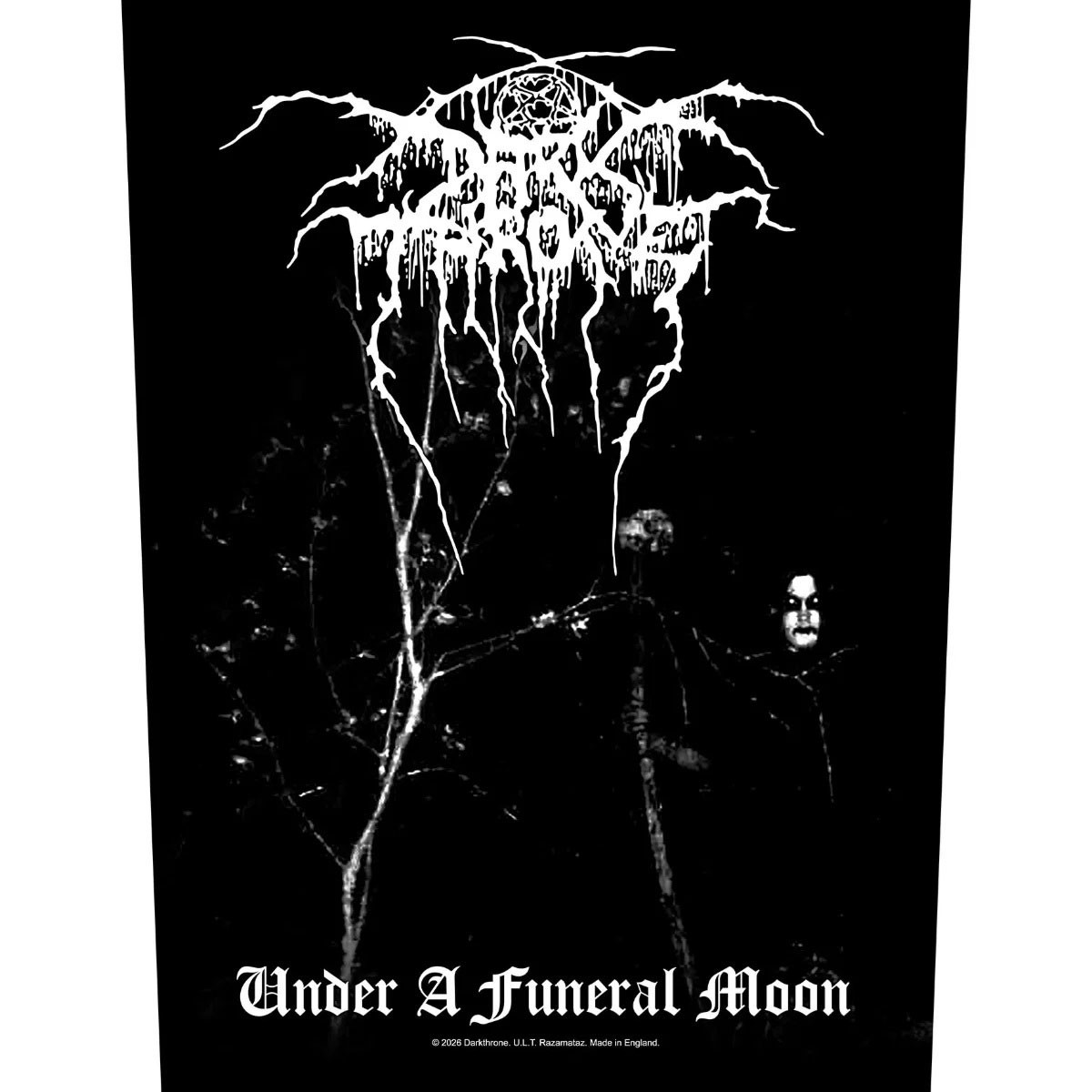 Darkthrone 'Under A Funeral Moon' Back Patch
