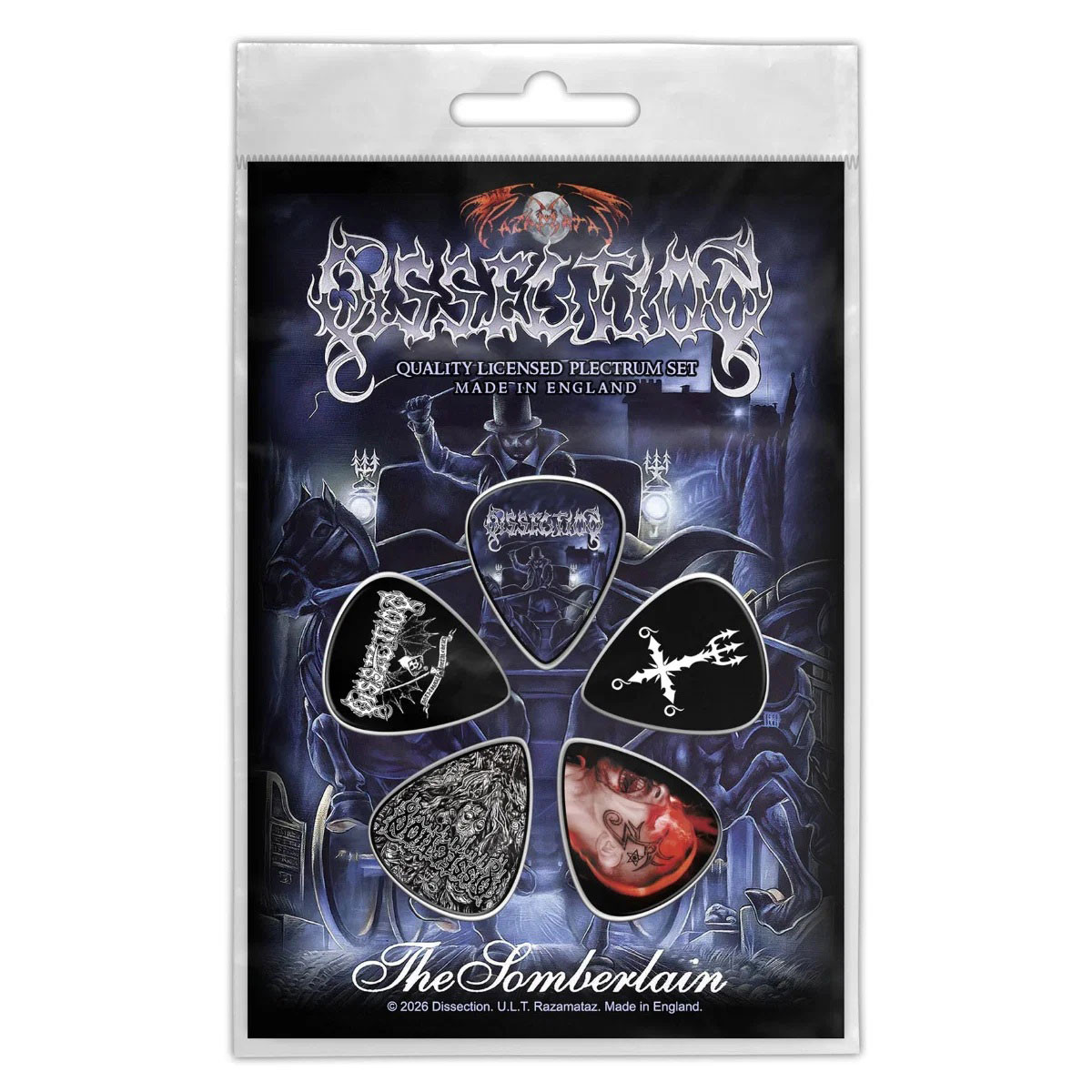 Dissection 'The Somberlain' Plectrum Pack