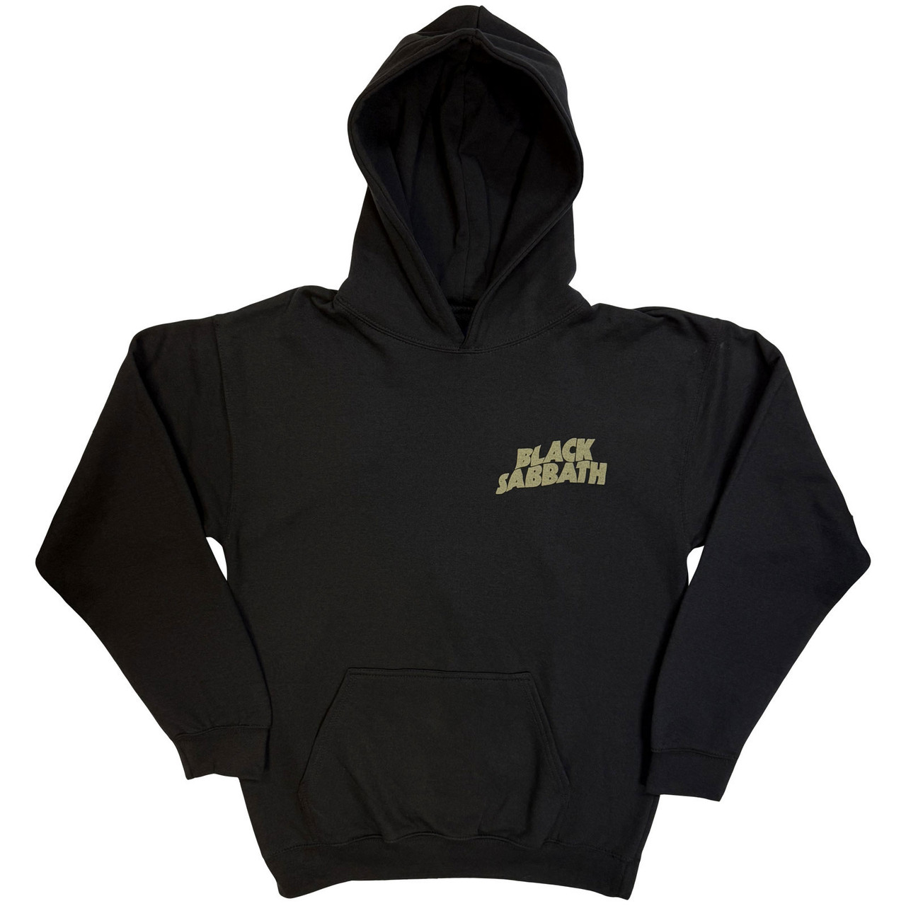 Black Sabbath 'Pocket Logo US Tour '78' (Black) Pull Over Hoodie
