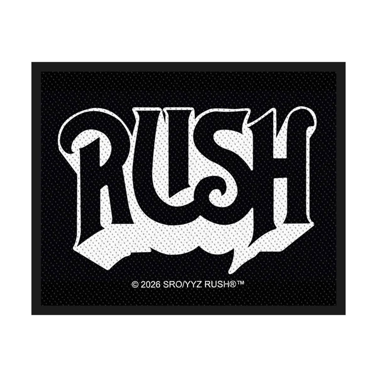 Rush 'Logo' Woven Patch