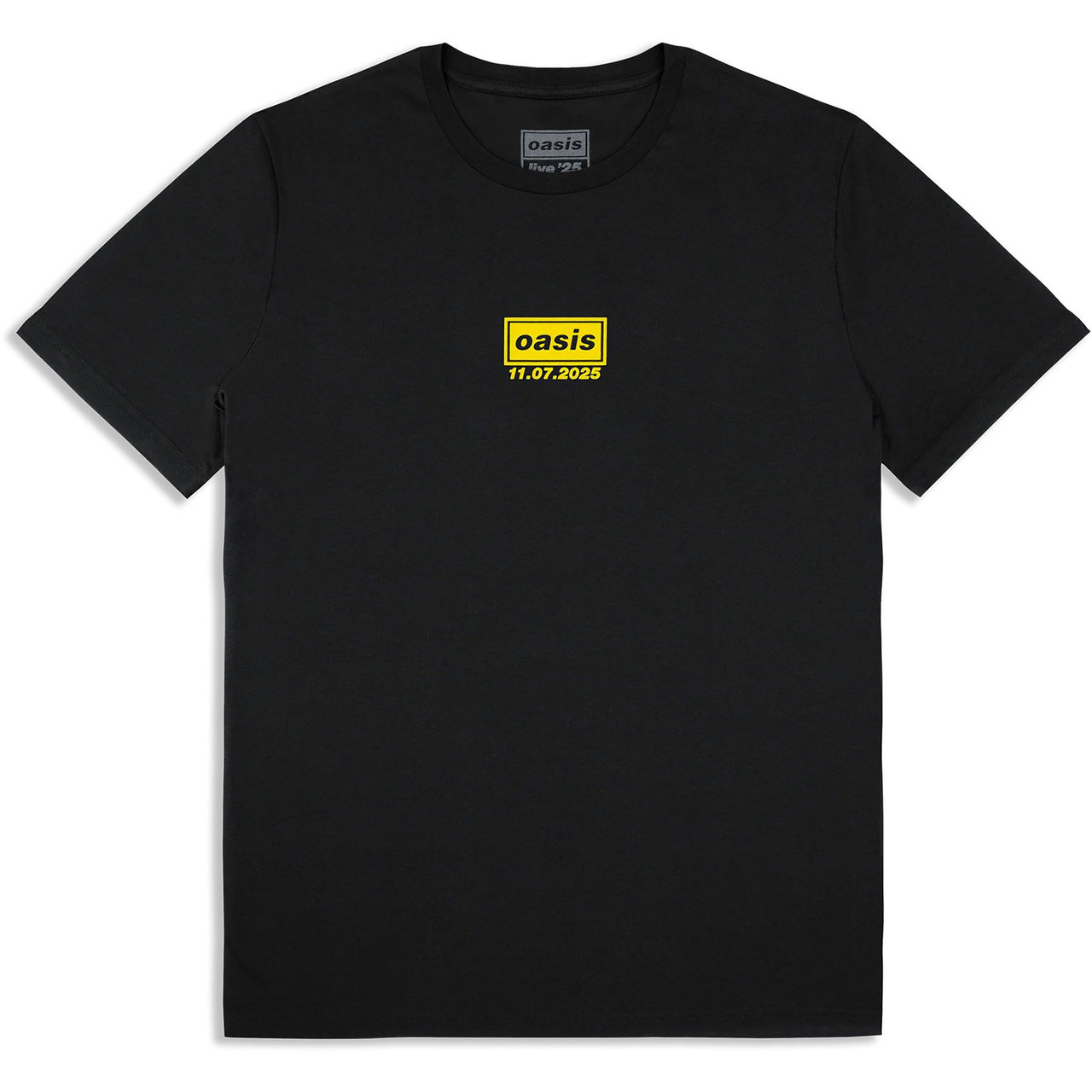 Oasis 'Manchester 11 July Event' (Black) T-Shirt