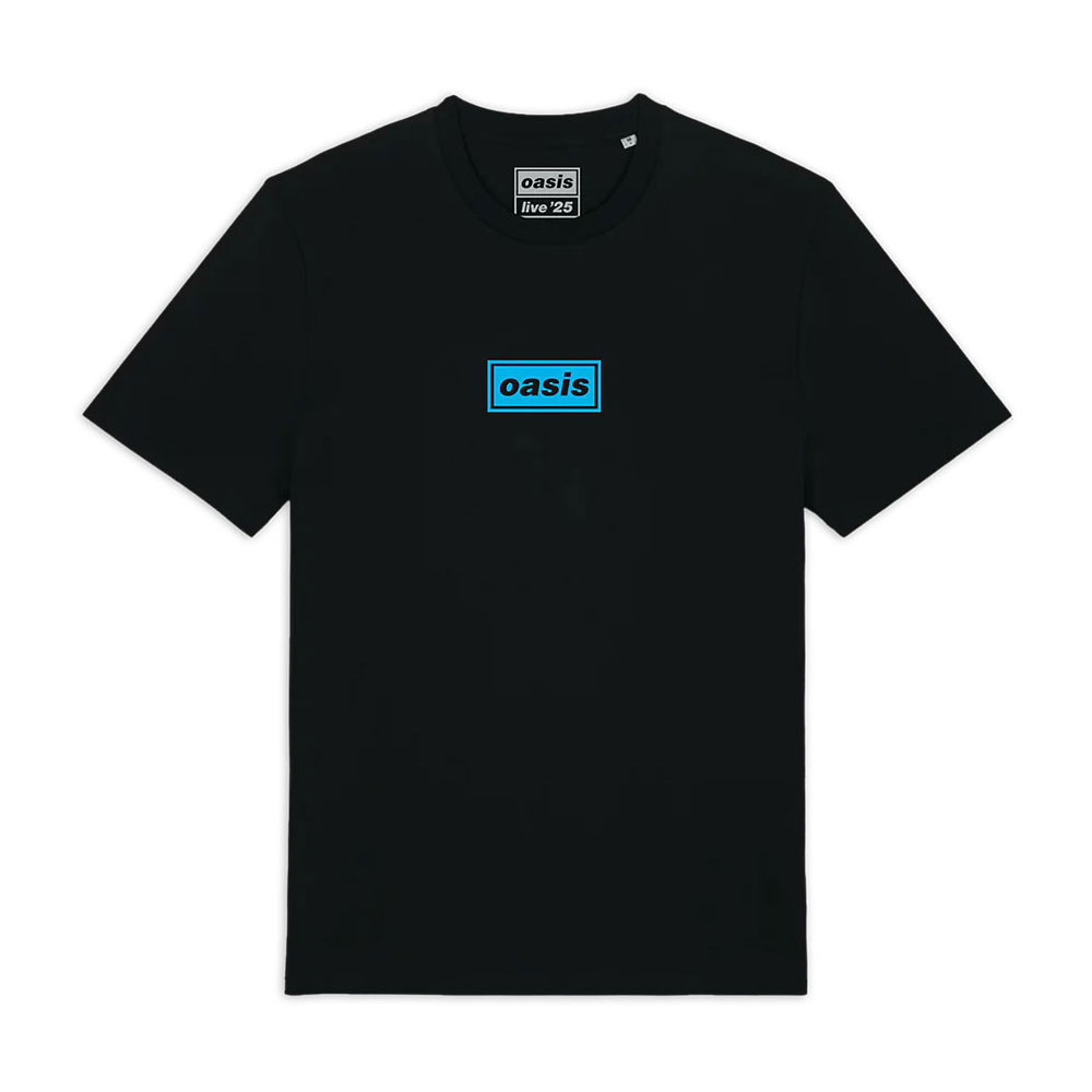 Oasis 'Chicago Half Faces Fan Store' (Black) T-Shirt