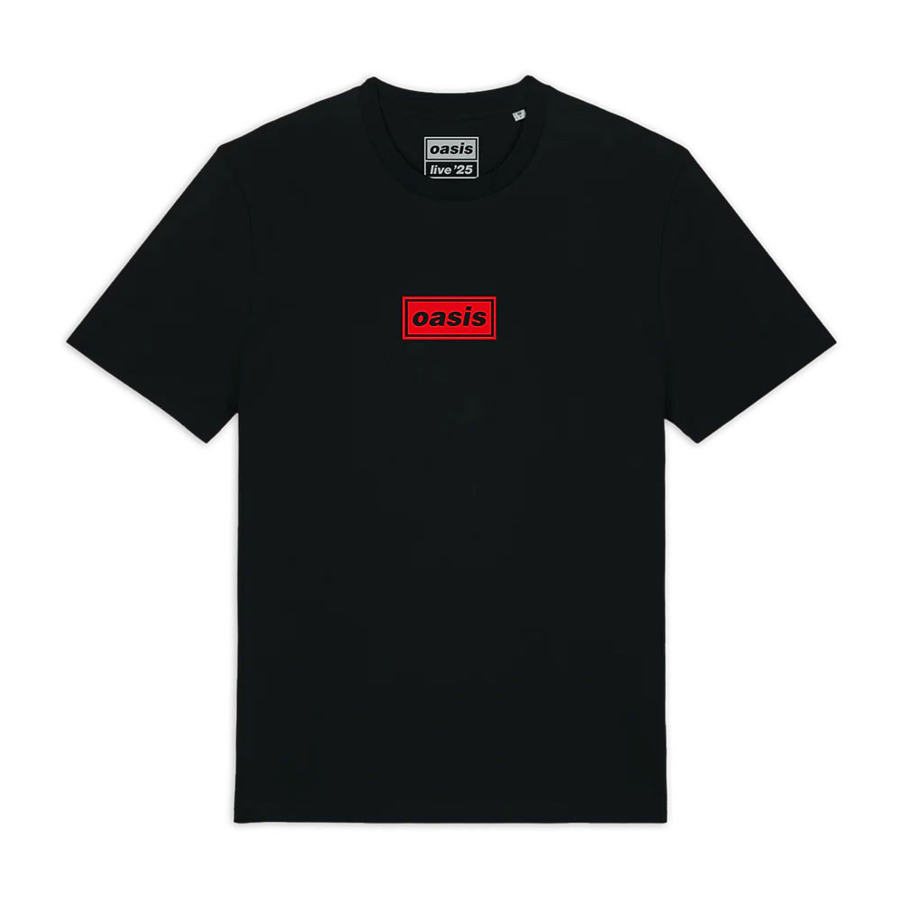 Oasis 'Toronto Half Faces Fan Store' (Black) T-Shirt